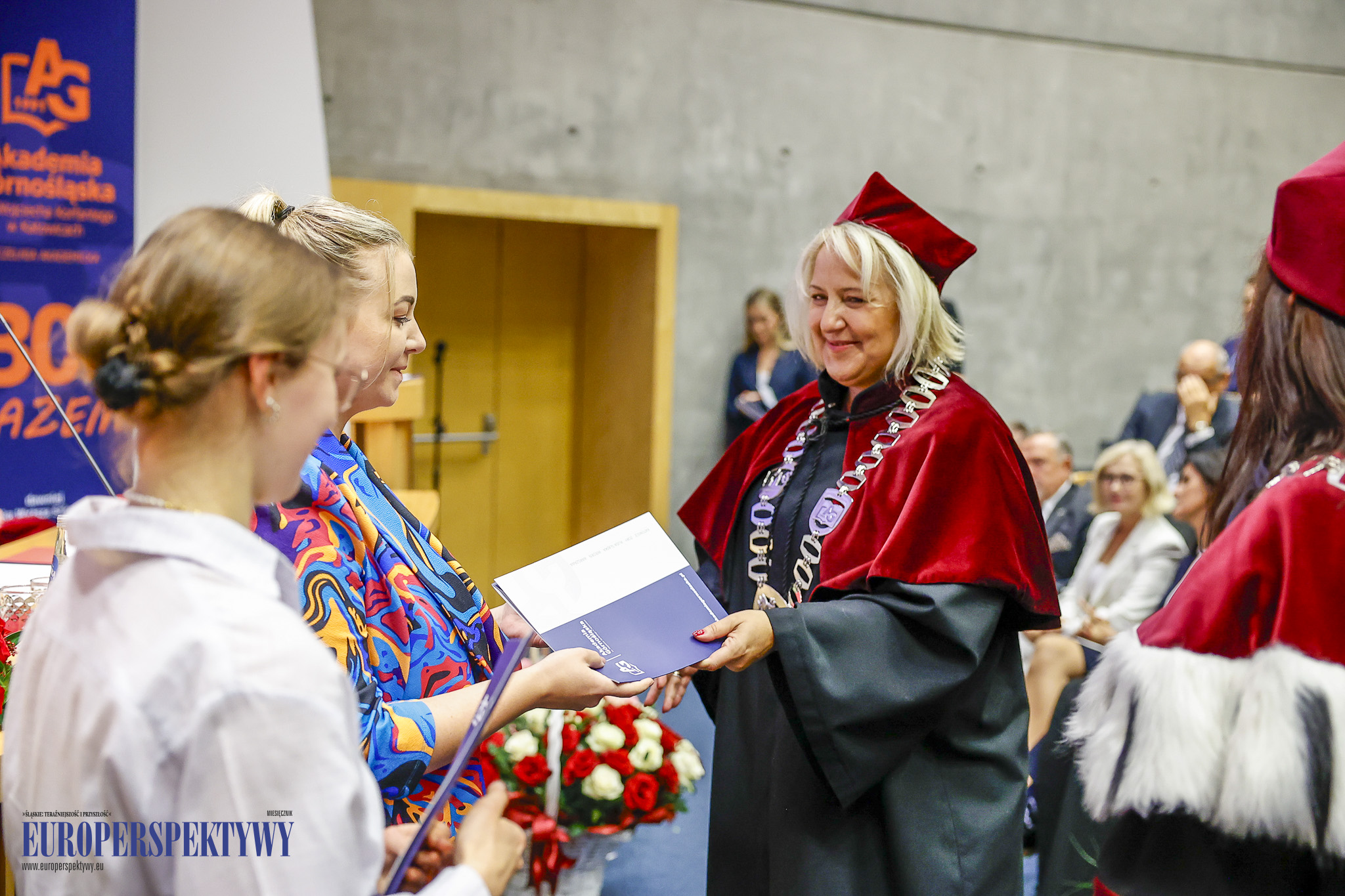 INAUGURACJA ROKU 2023/2024 AKADEMIA GÓRNOŚLĄSKA Europerspektywy Akademia Górnośląska w Katowicach rozpoczęła rok akademicki 2023/2024