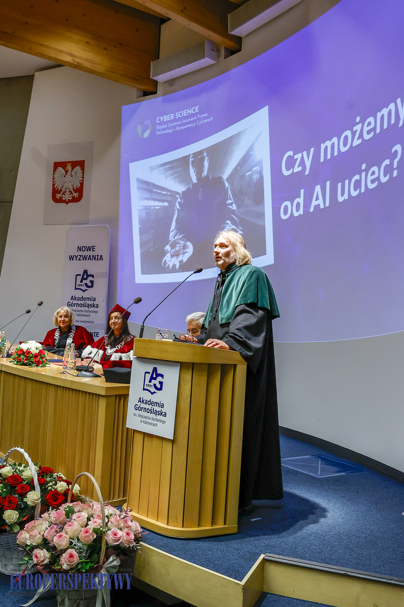 INAUGURACJA ROKU 2023/2024 AKADEMIA GÓRNOŚLĄSKA Europerspektywy Akademia Górnośląska w Katowicach rozpoczęła rok akademicki 2023/2024