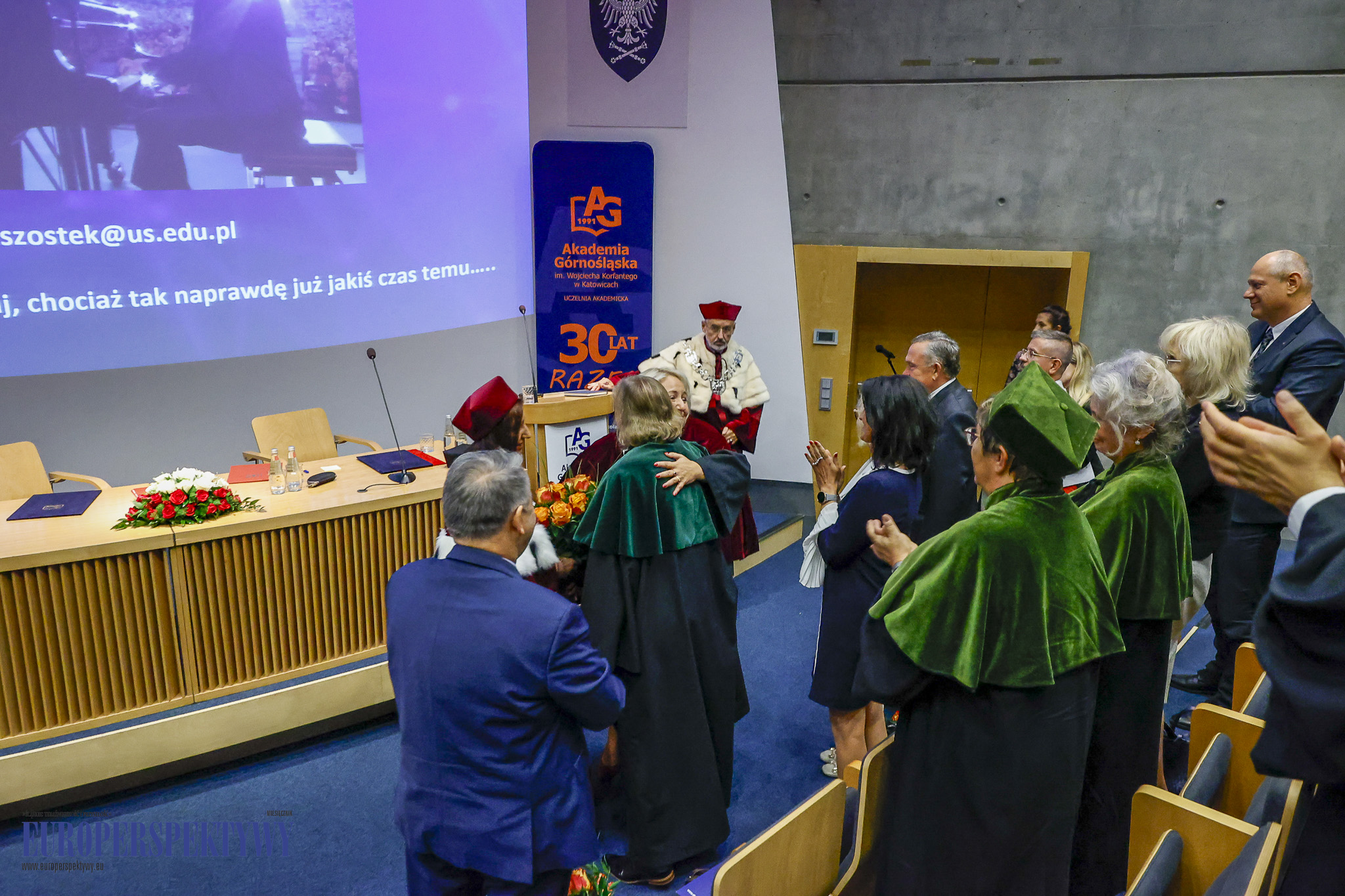 INAUGURACJA ROKU 2023/2024 AKADEMIA GÓRNOŚLĄSKA Europerspektywy Akademia Górnośląska w Katowicach rozpoczęła rok akademicki 2023/2024