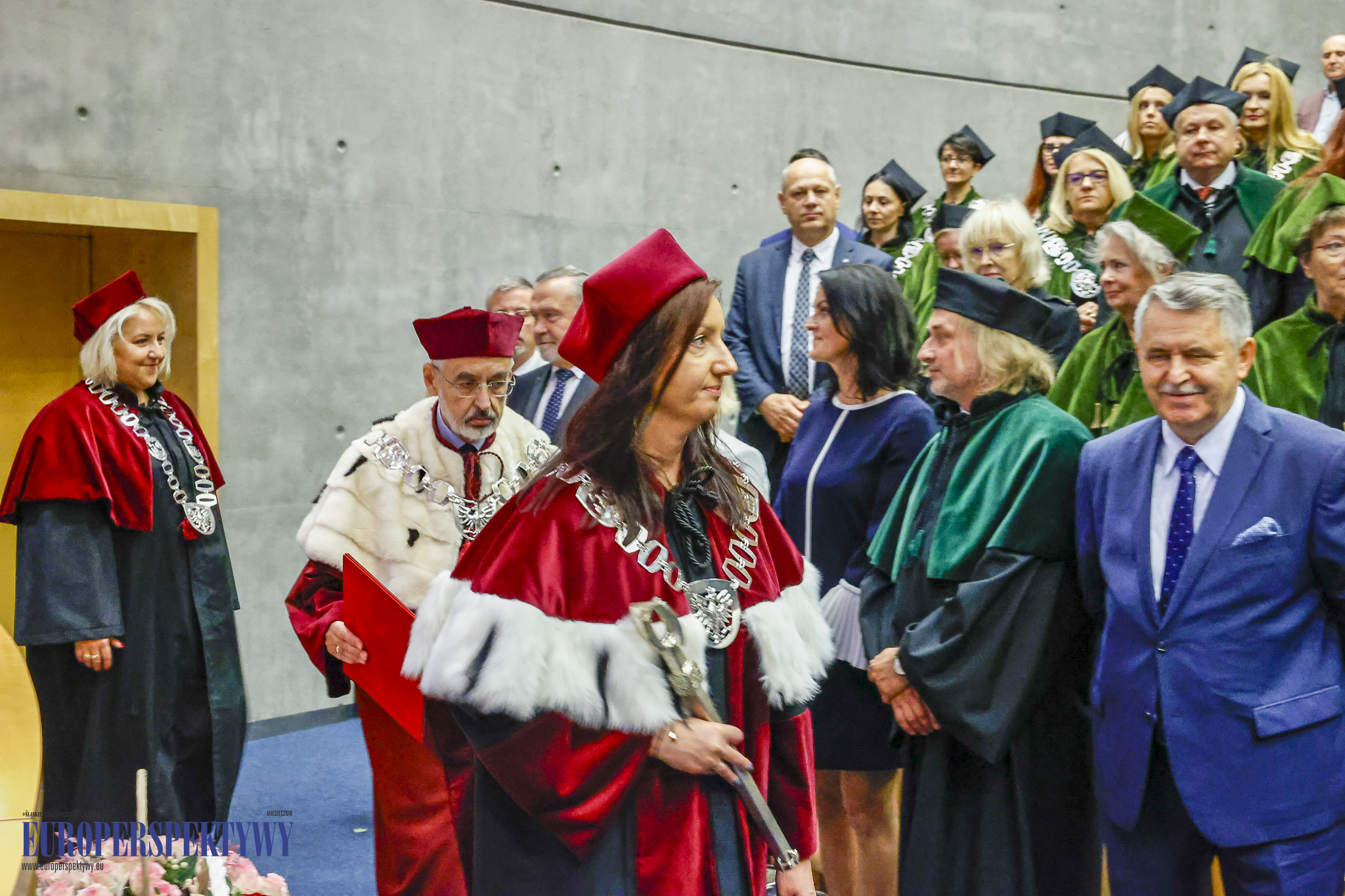 INAUGURACJA ROKU 2023/2024 AKADEMIA GÓRNOŚLĄSKA Europerspektywy Akademia Górnośląska w Katowicach rozpoczęła rok akademicki 2023/2024