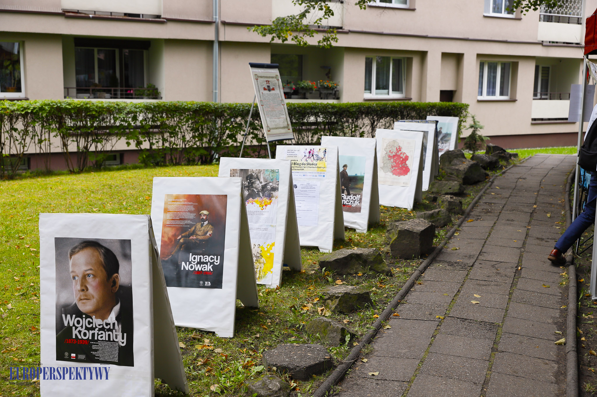 Europerspektywy Nowy mural Wojciecha Korfantego w Katowicach