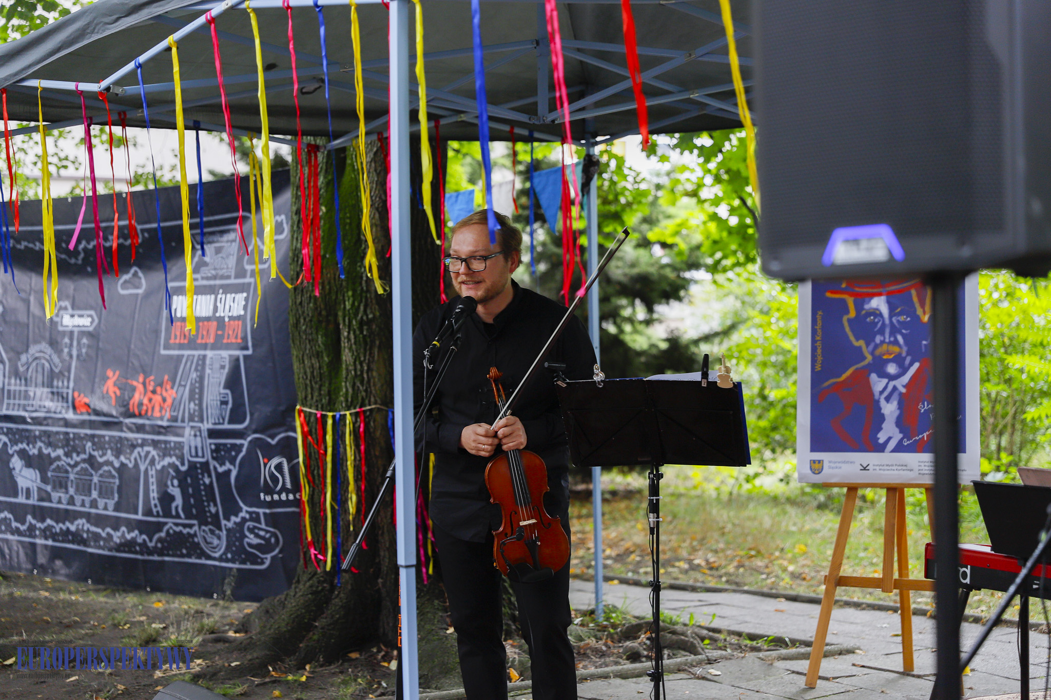 Europerspektywy Nowy mural Wojciecha Korfantego w Katowicach
