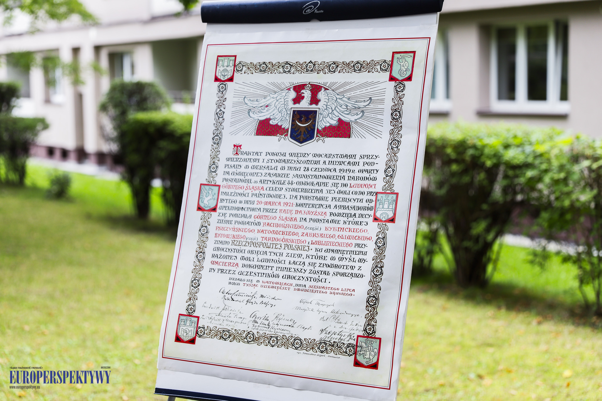 Europerspektywy Nowy mural Wojciecha Korfantego w Katowicach