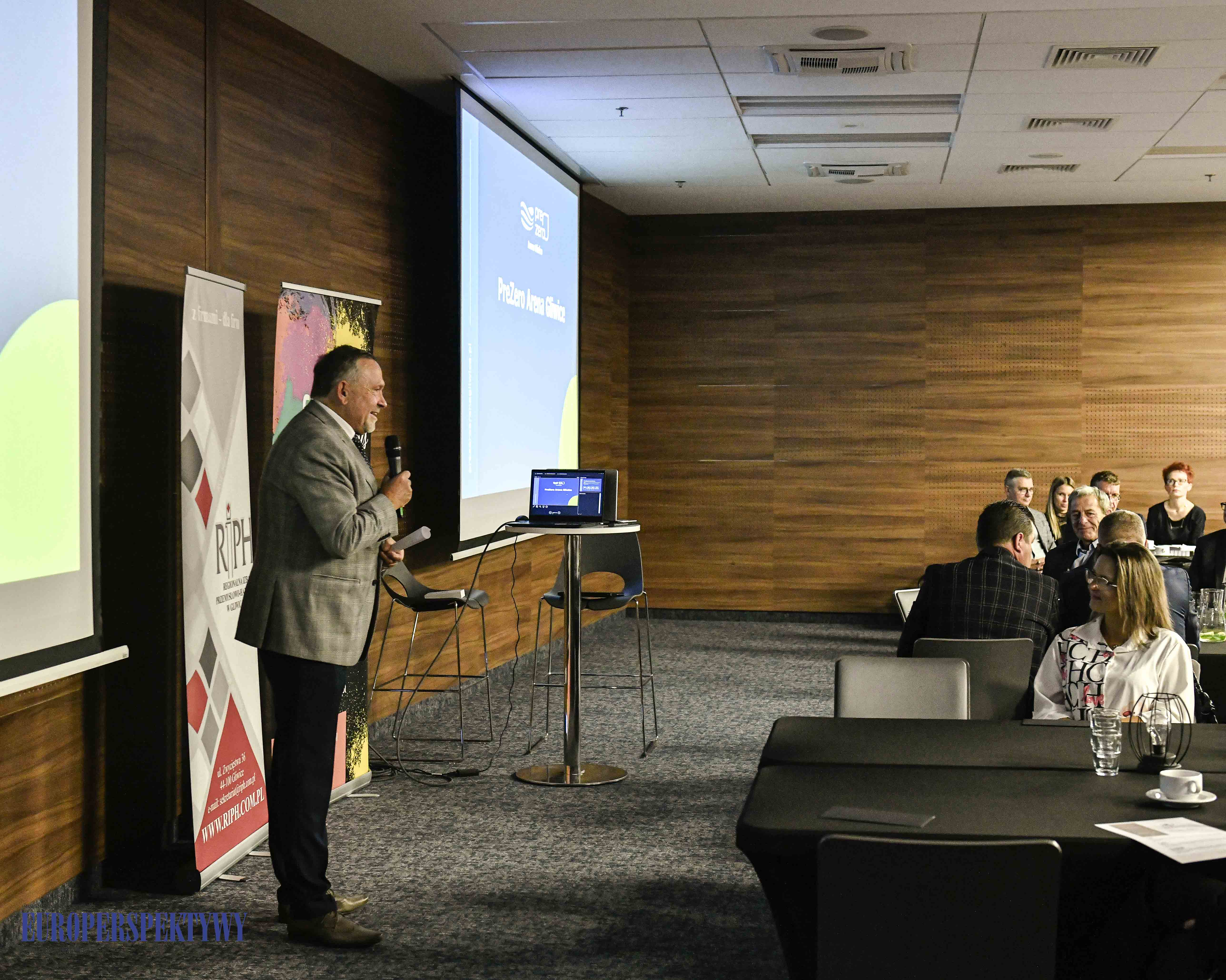 Europerspektywy Śniadanie RIPH w PreZero Arena Gliwice