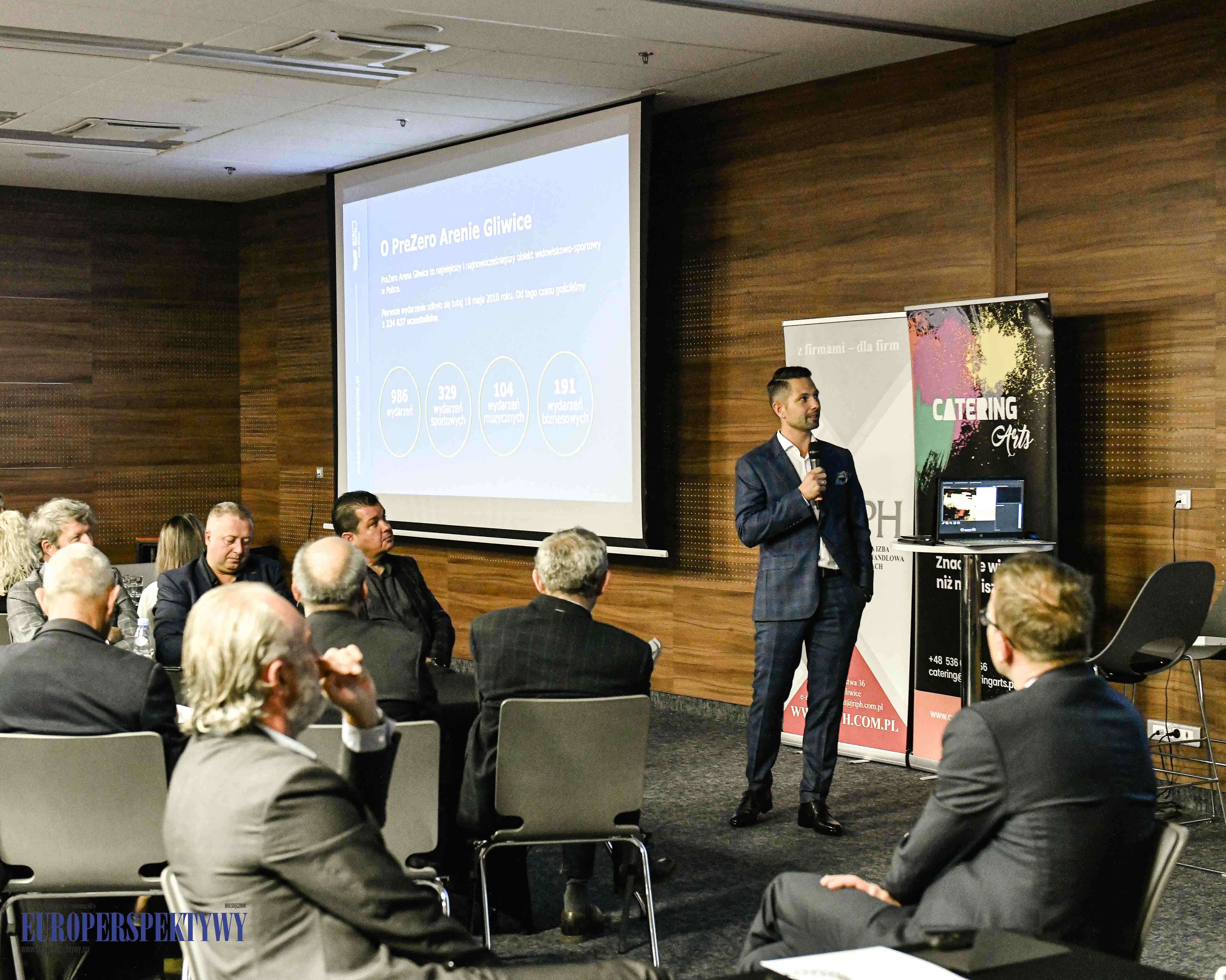 Europerspektywy Śniadanie RIPH w PreZero Arena Gliwice