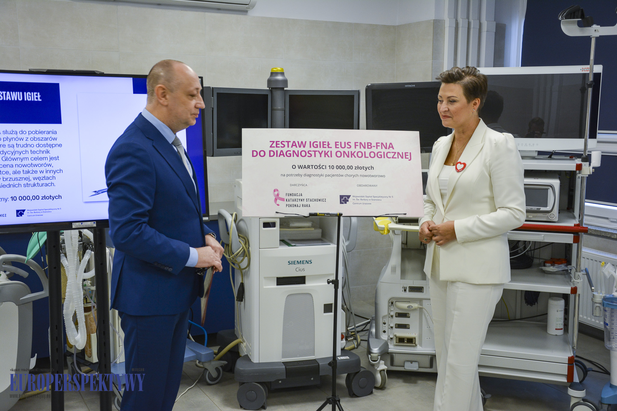 Europerspektywy Darowizna dla Wojewódzkiego Szpitala Specjalistycznego Nr 5