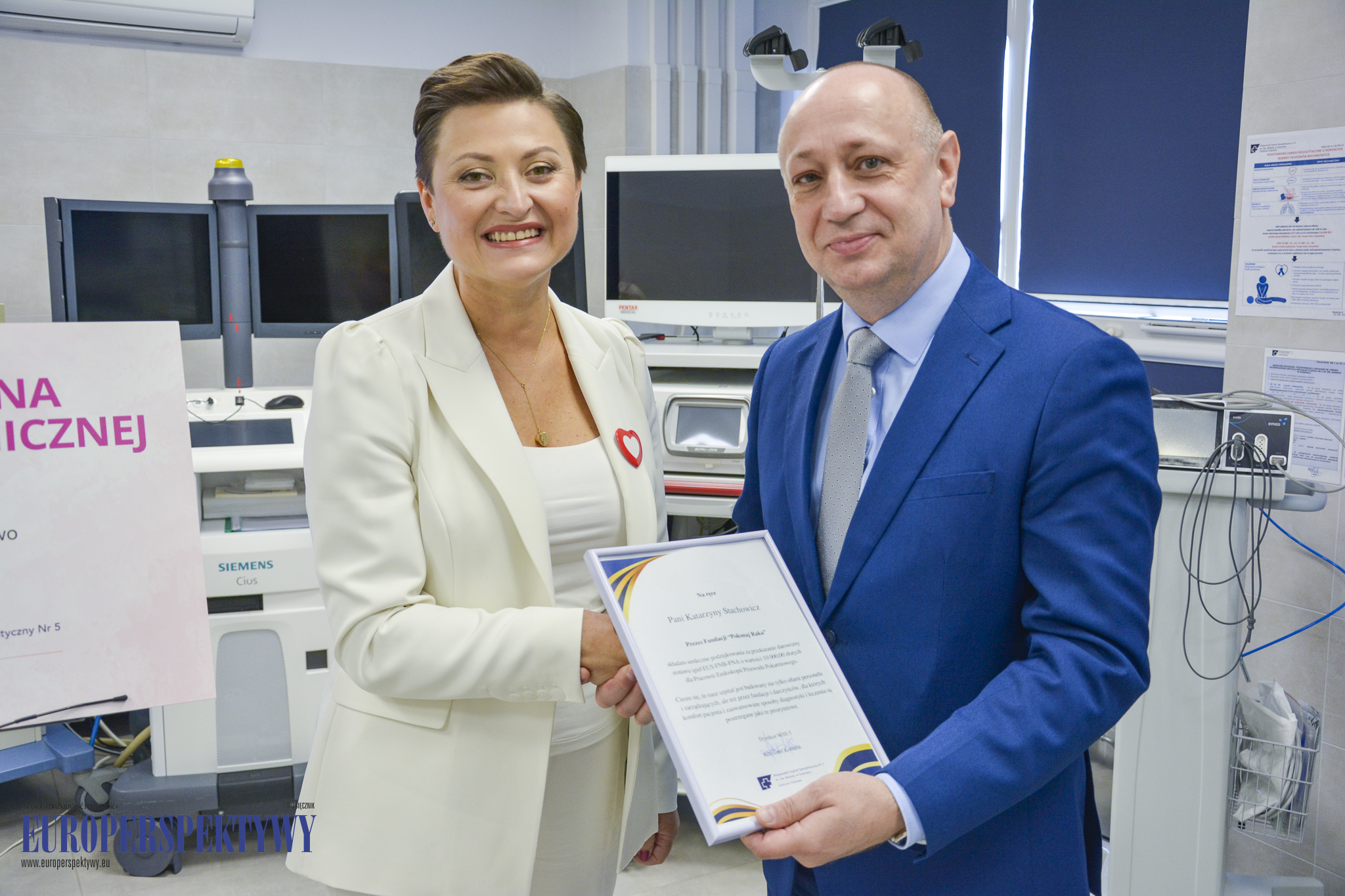 Europerspektywy Darowizna dla Wojewódzkiego Szpitala Specjalistycznego Nr 5