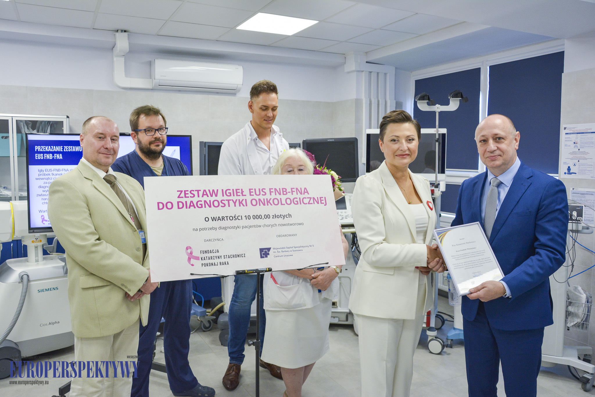 Europerspektywy Darowizna dla Wojewódzkiego Szpitala Specjalistycznego Nr 5