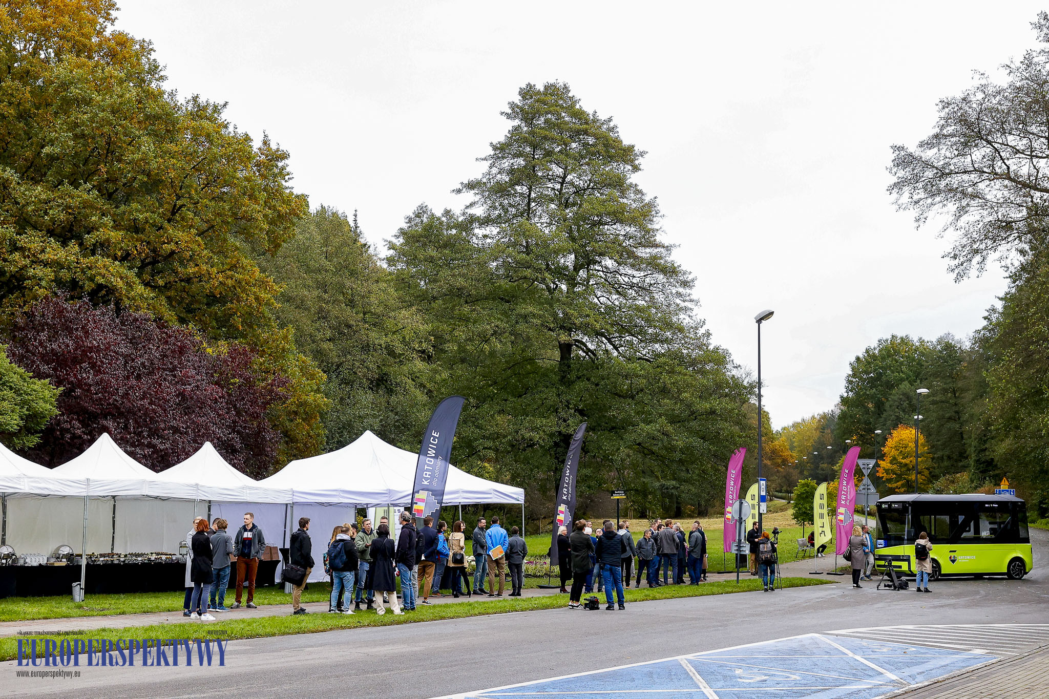 _MGL8544 Europerspektywy Na "Trzech Stawach" testowano autonomiczny autobus BB-1