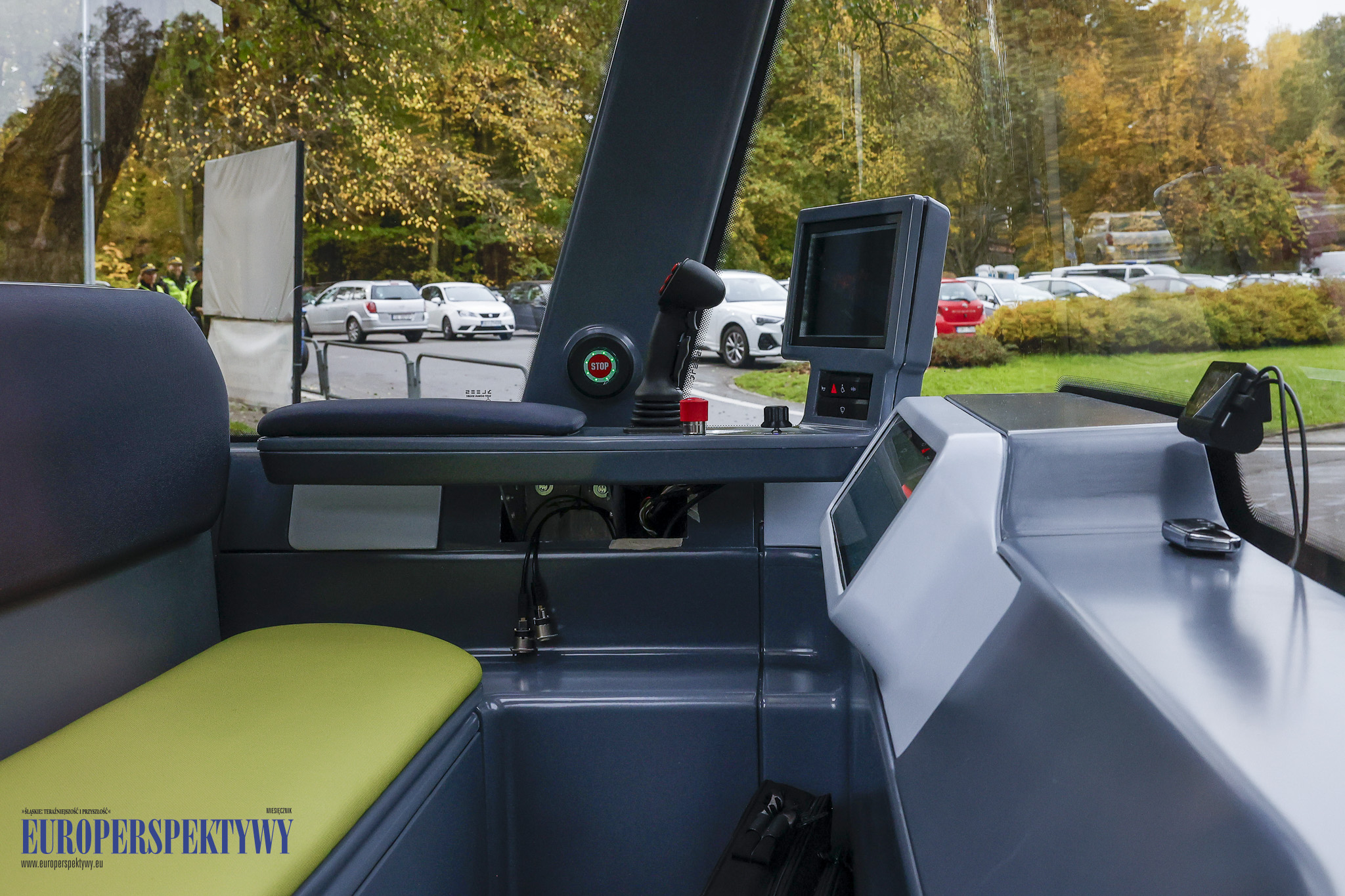 _MGL8614 Europerspektywy Na "Trzech Stawach" testowano autonomiczny autobus BB-1