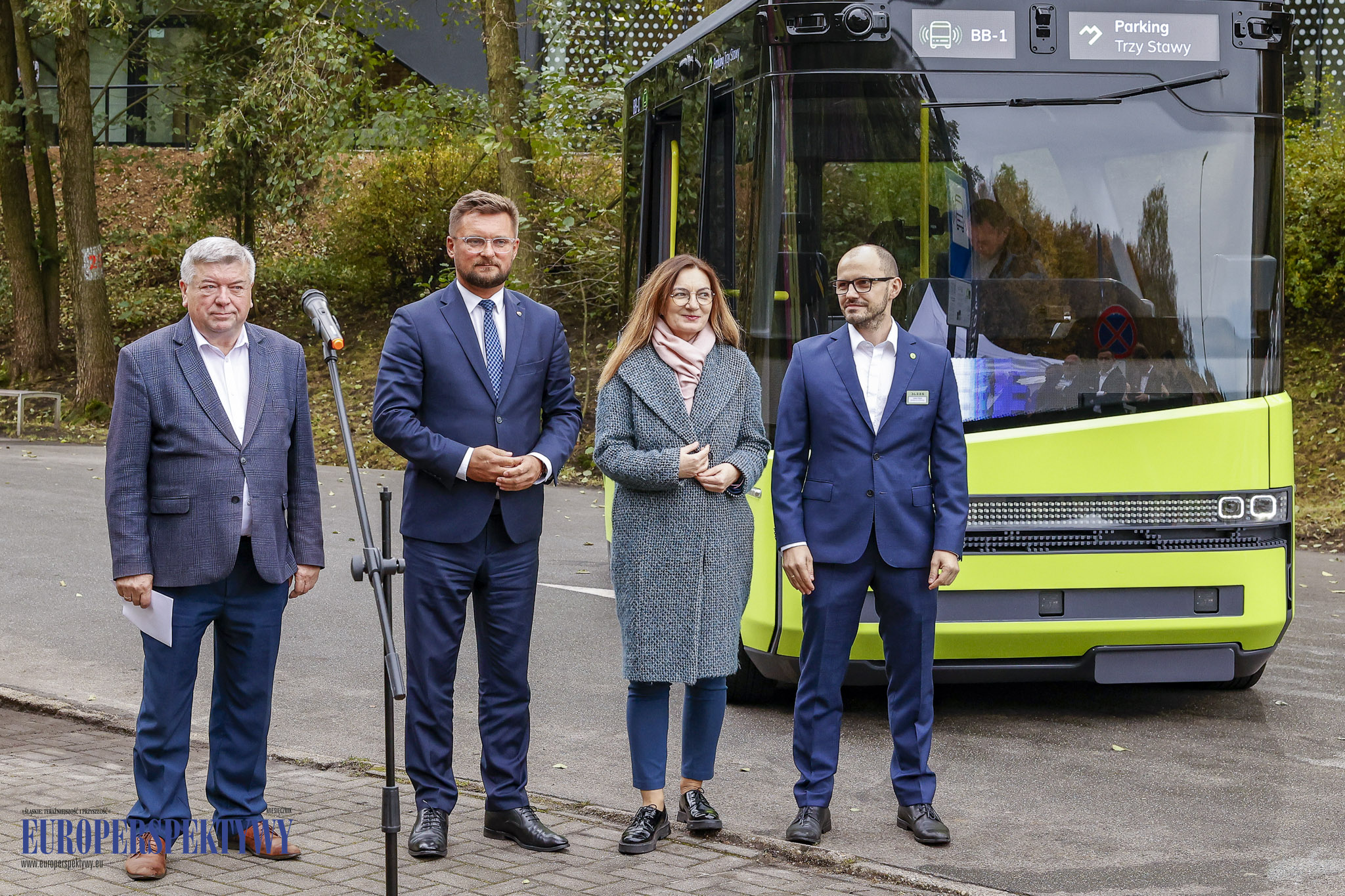 _MGL8617 Europerspektywy Na "Trzech Stawach" testowano autonomiczny autobus BB-1