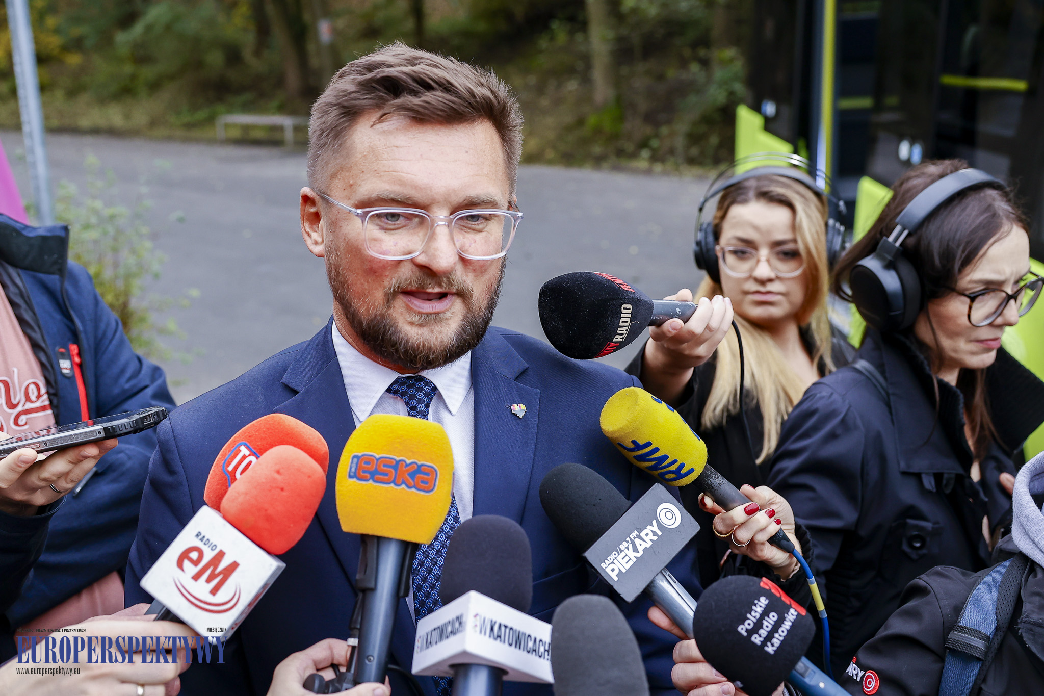 _MGL8800 Europerspektywy Na "Trzech Stawach" testowano autonomiczny autobus BB-1