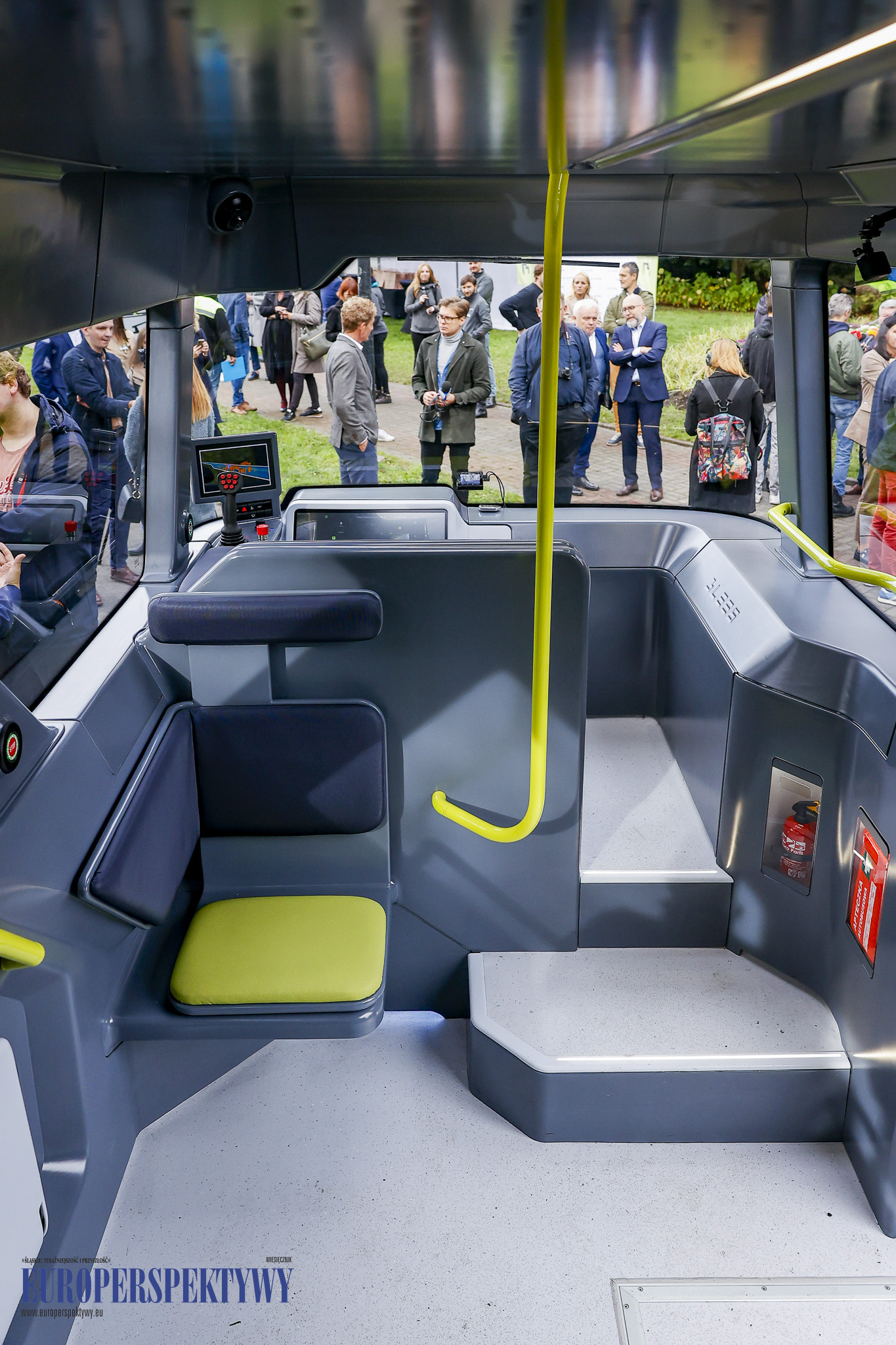 _MGL8851 Europerspektywy Na "Trzech Stawach" testowano autonomiczny autobus BB-1