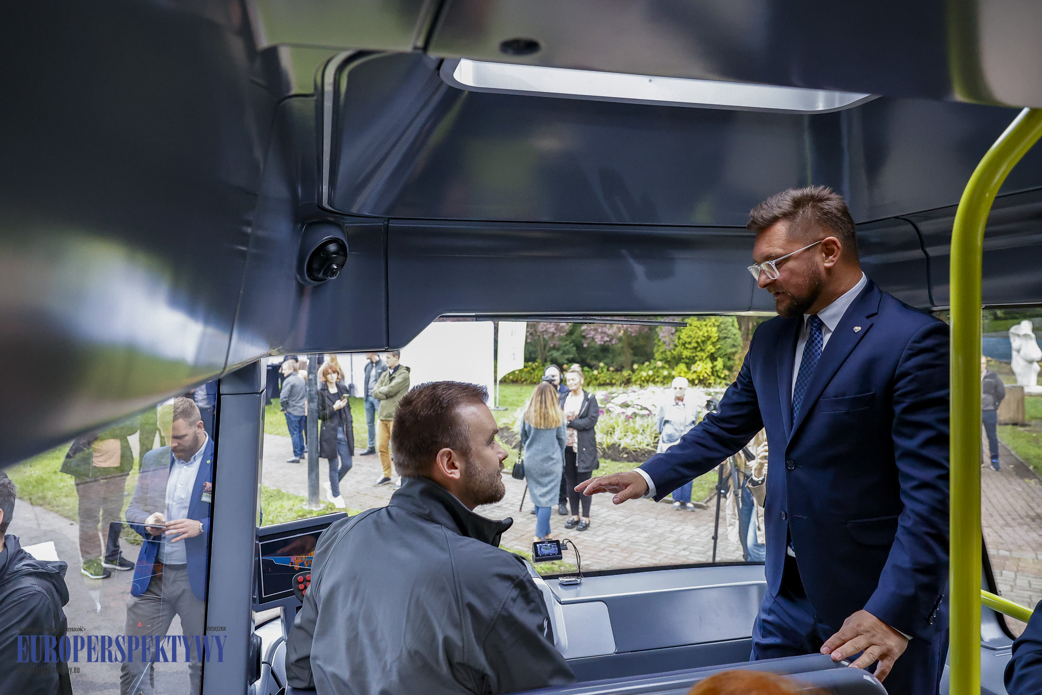 _MGL8919 Europerspektywy Na "Trzech Stawach" testowano autonomiczny autobus BB-1