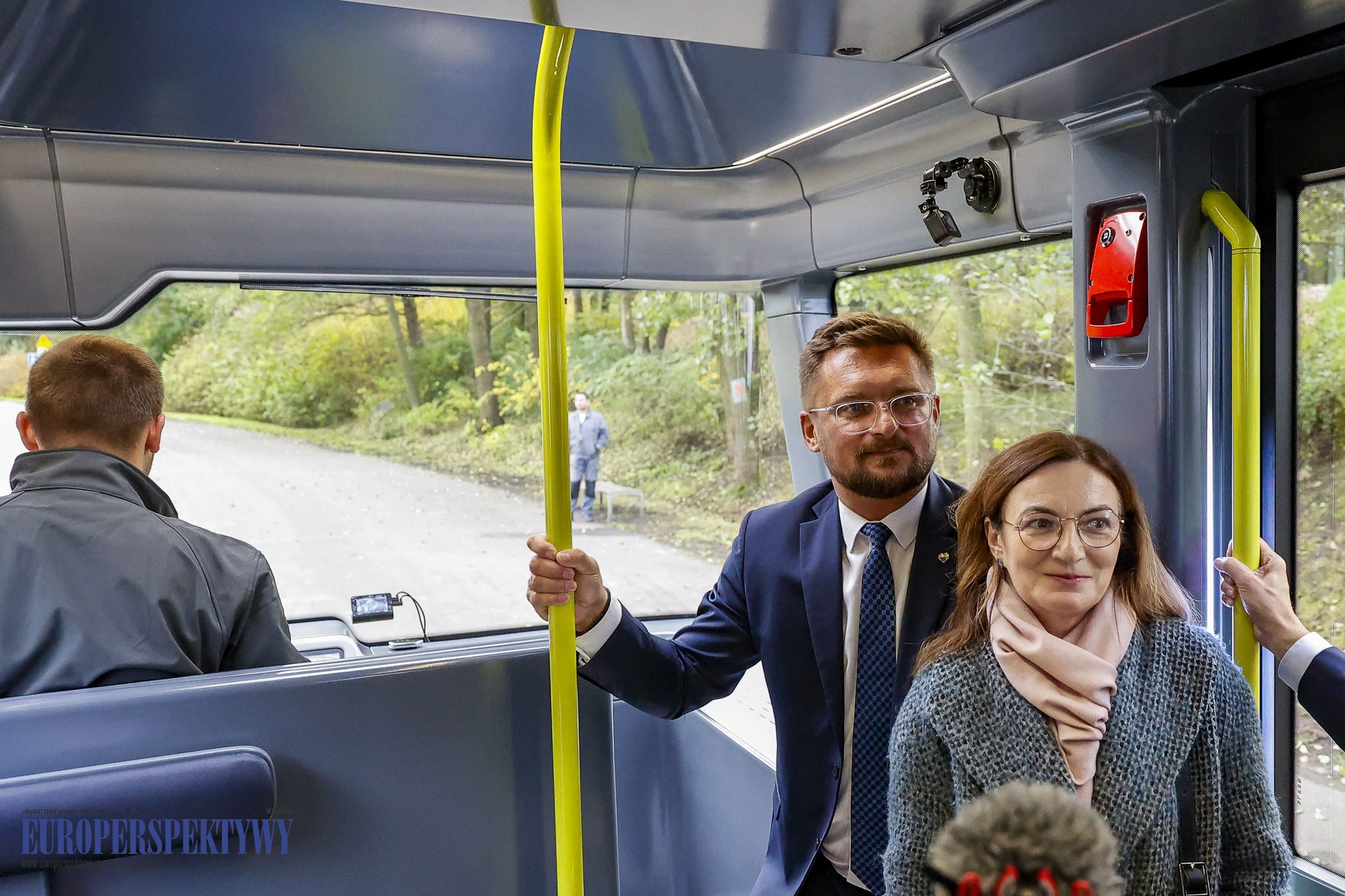 _MGL8929 Europerspektywy Na "Trzech Stawach" testowano autonomiczny autobus BB-1