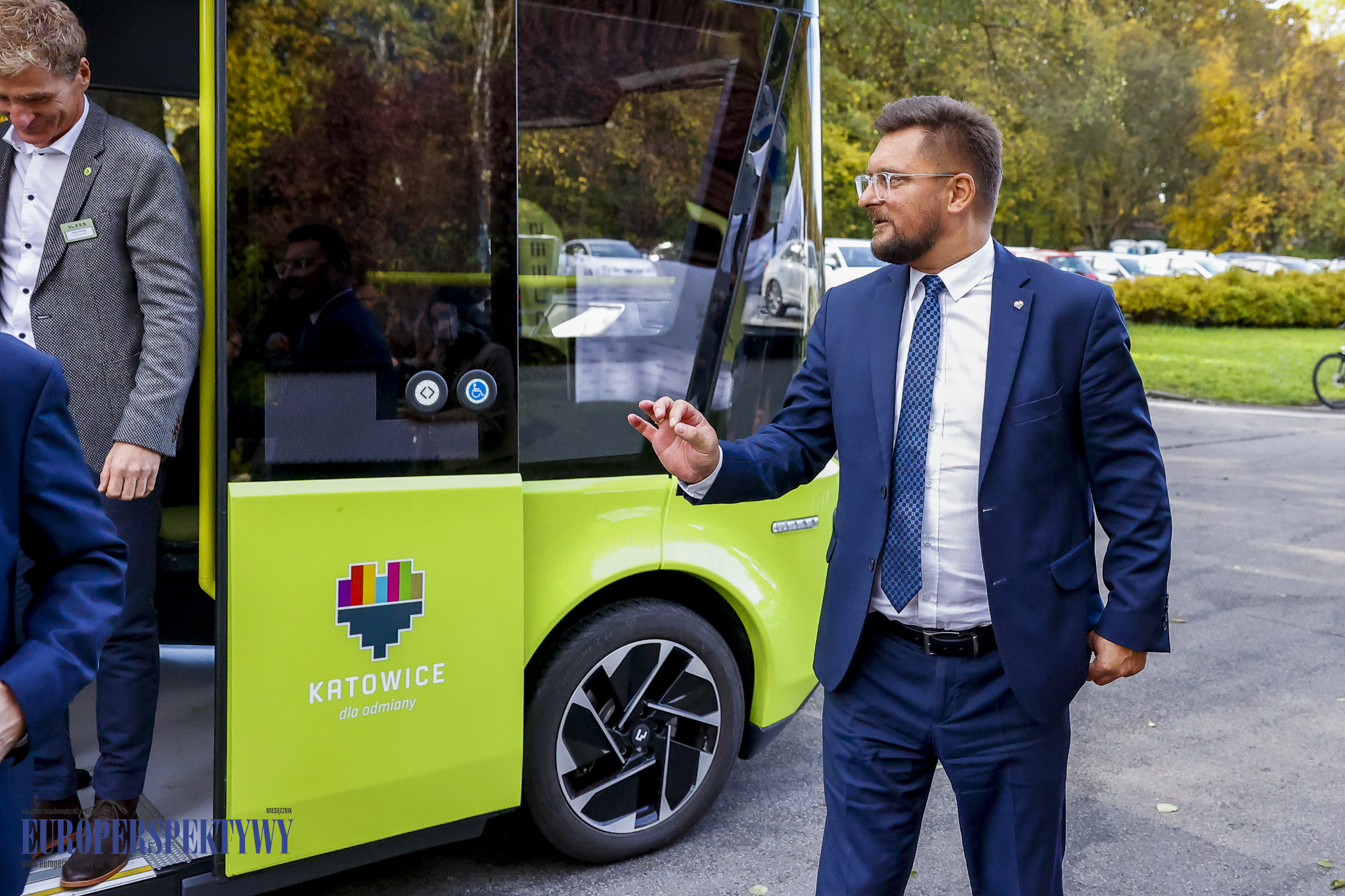 _MGL8993 Europerspektywy Na "Trzech Stawach" testowano autonomiczny autobus BB-1