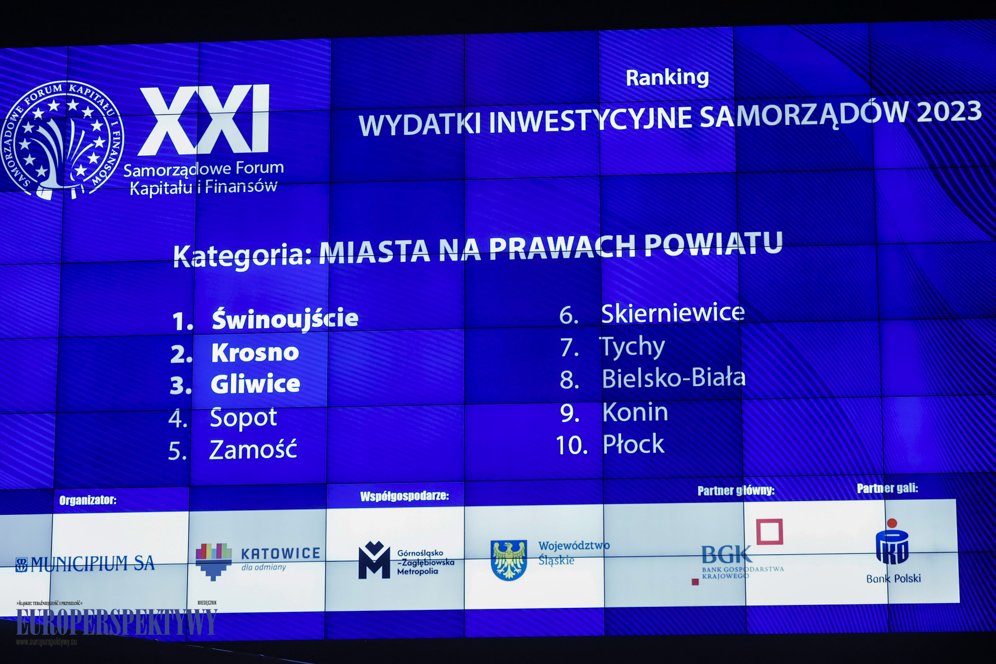 Europerspektywy XXI Samorządowe Forum Kapitału i Finansów