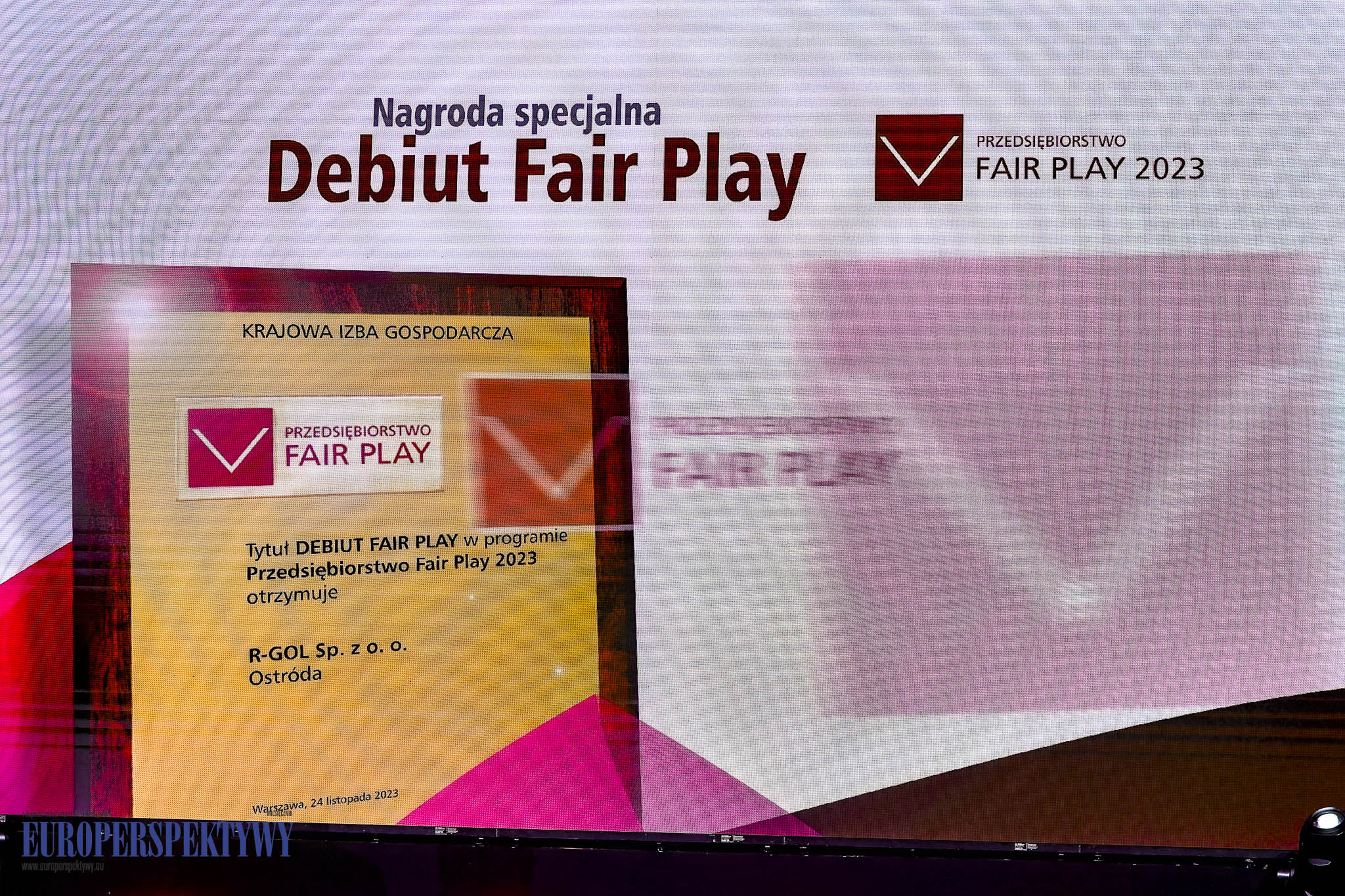 Wielka Gala 26. Edycji Programu Przedsiębiorstwo Fair Play