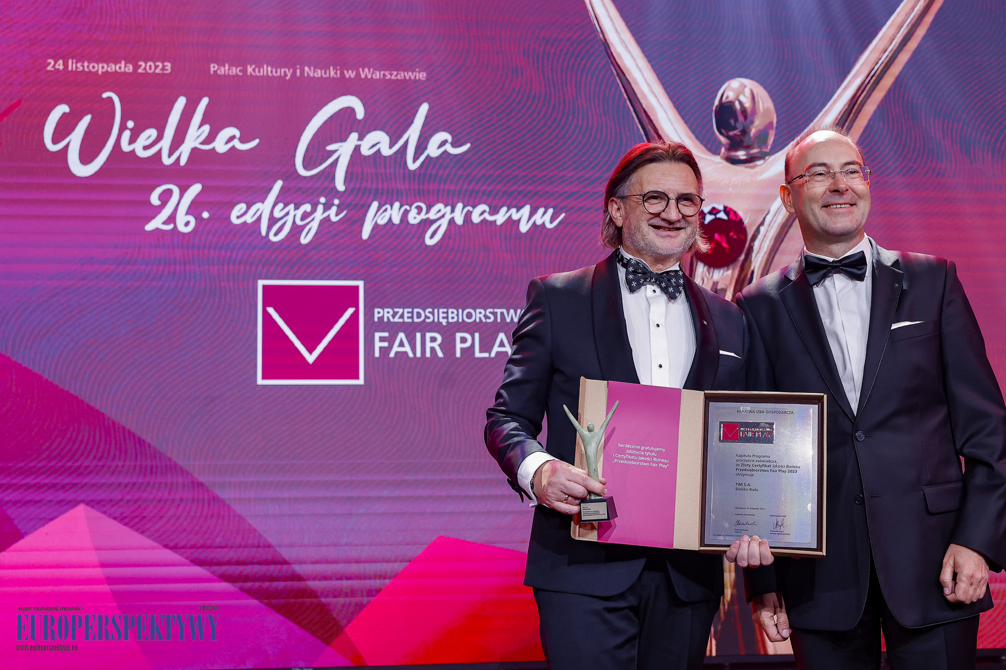 Wielka Gala 26. Edycji Programu Przedsiębiorstwo Fair Play