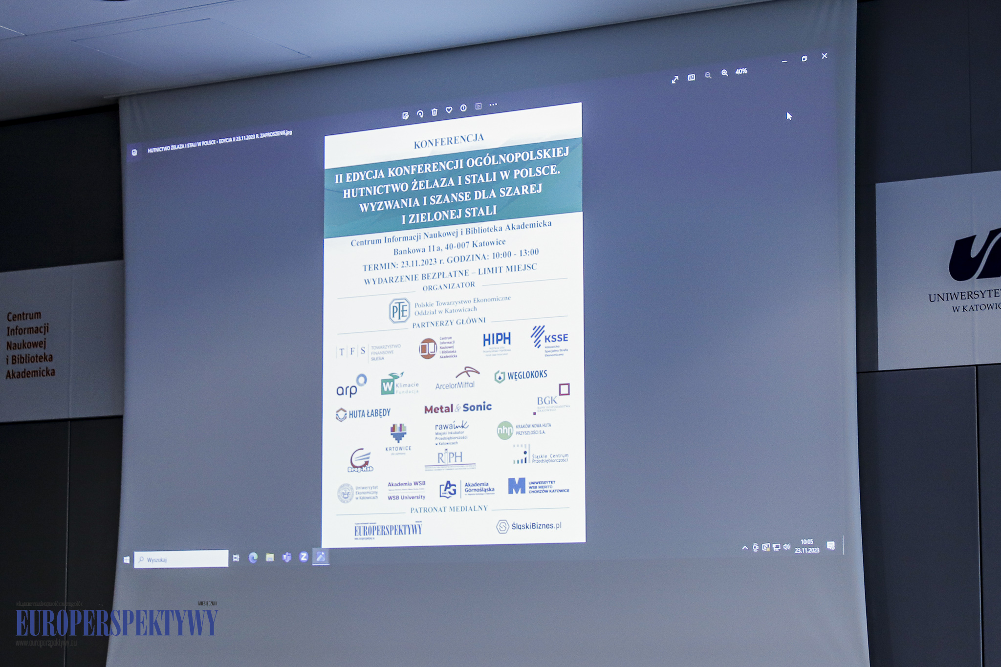 Europerspektywy PTE: 2. Konferencja „Hutnictwo żelaza i stali w Polsce”