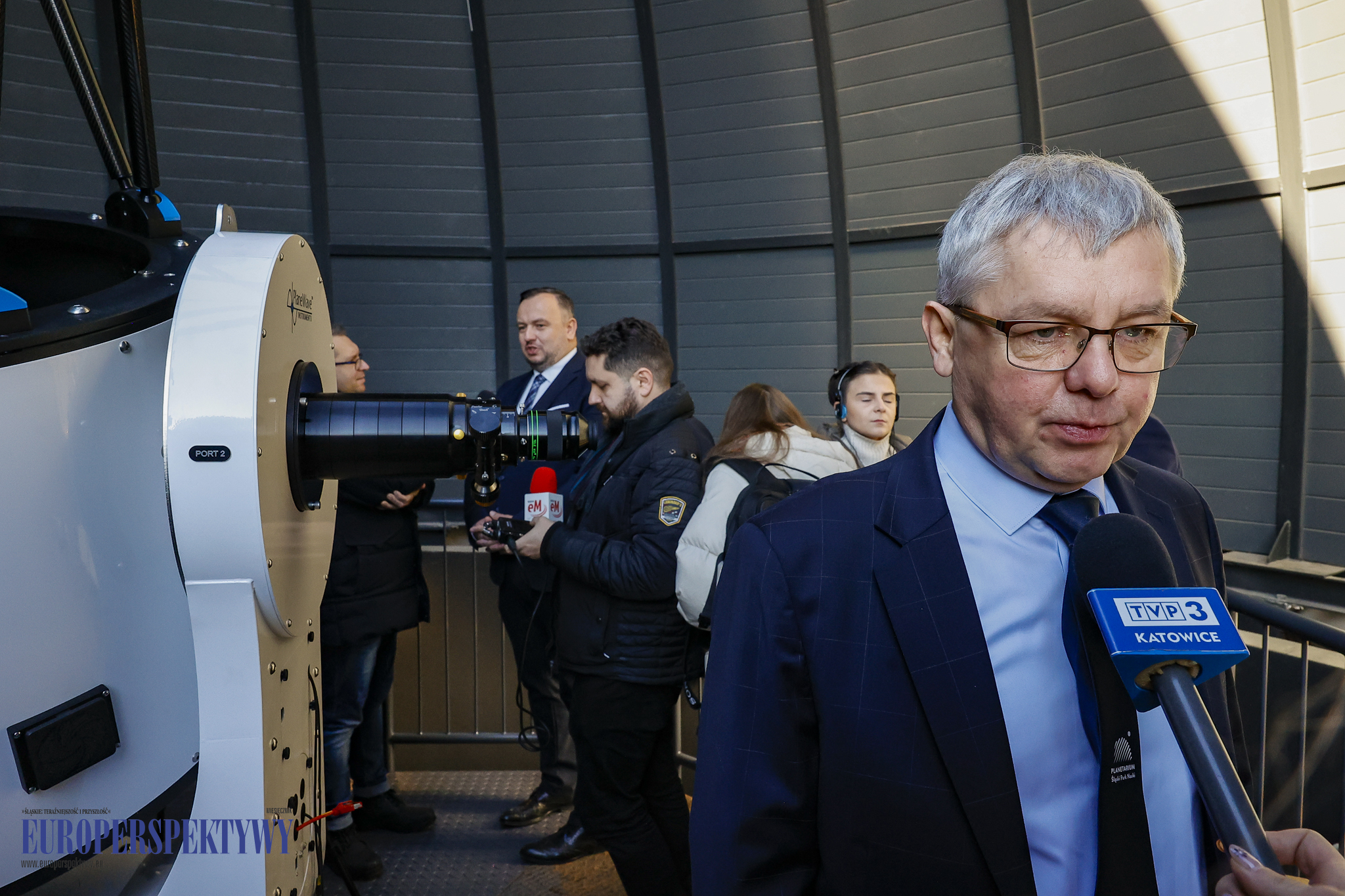 Europerspektywy Otwarcie dwóch obserwatoriów astronomicznych w Planetarium Śląskim