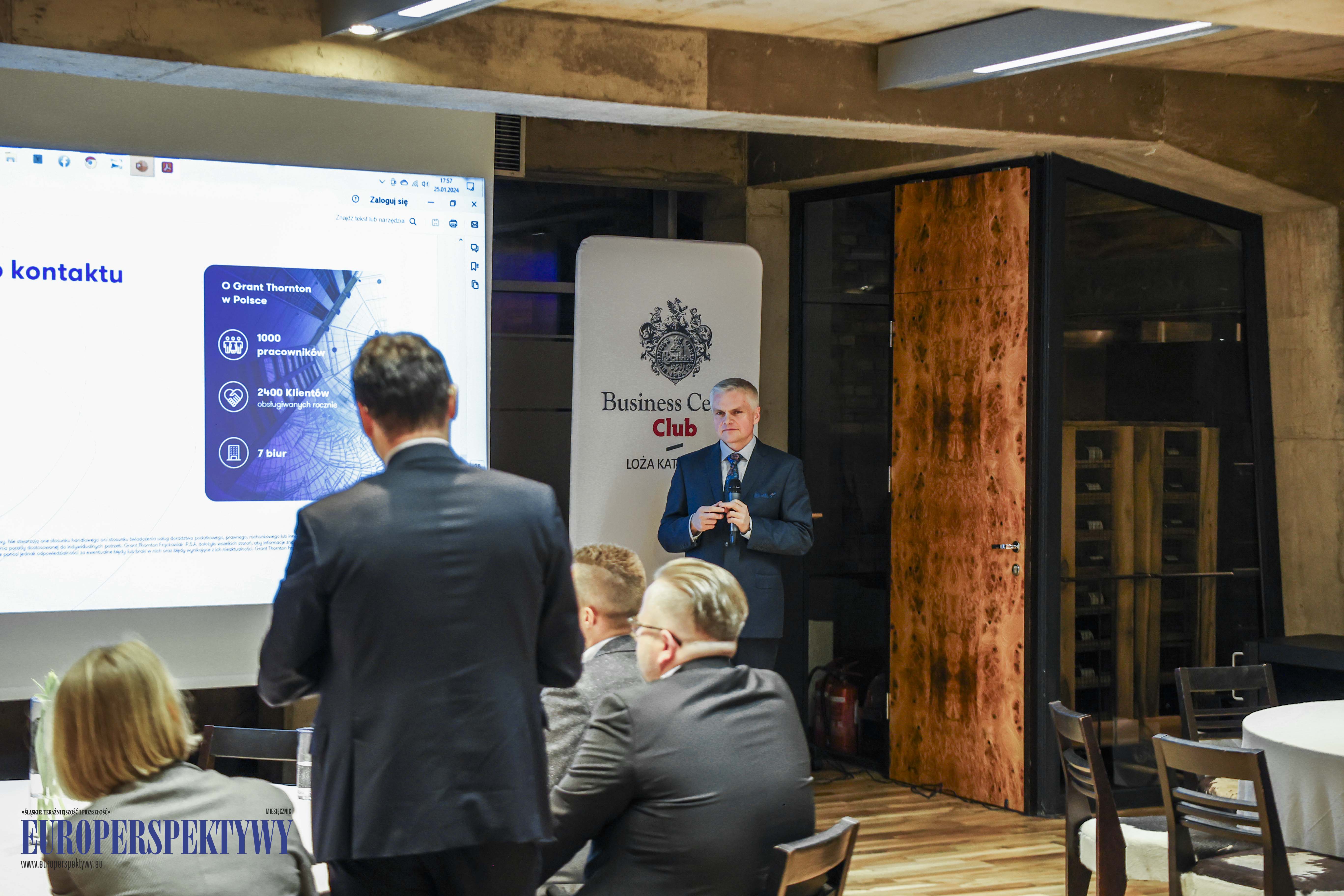 Europerspektywy Loża Katowicka BCC spotkanie w Hotel Monopol