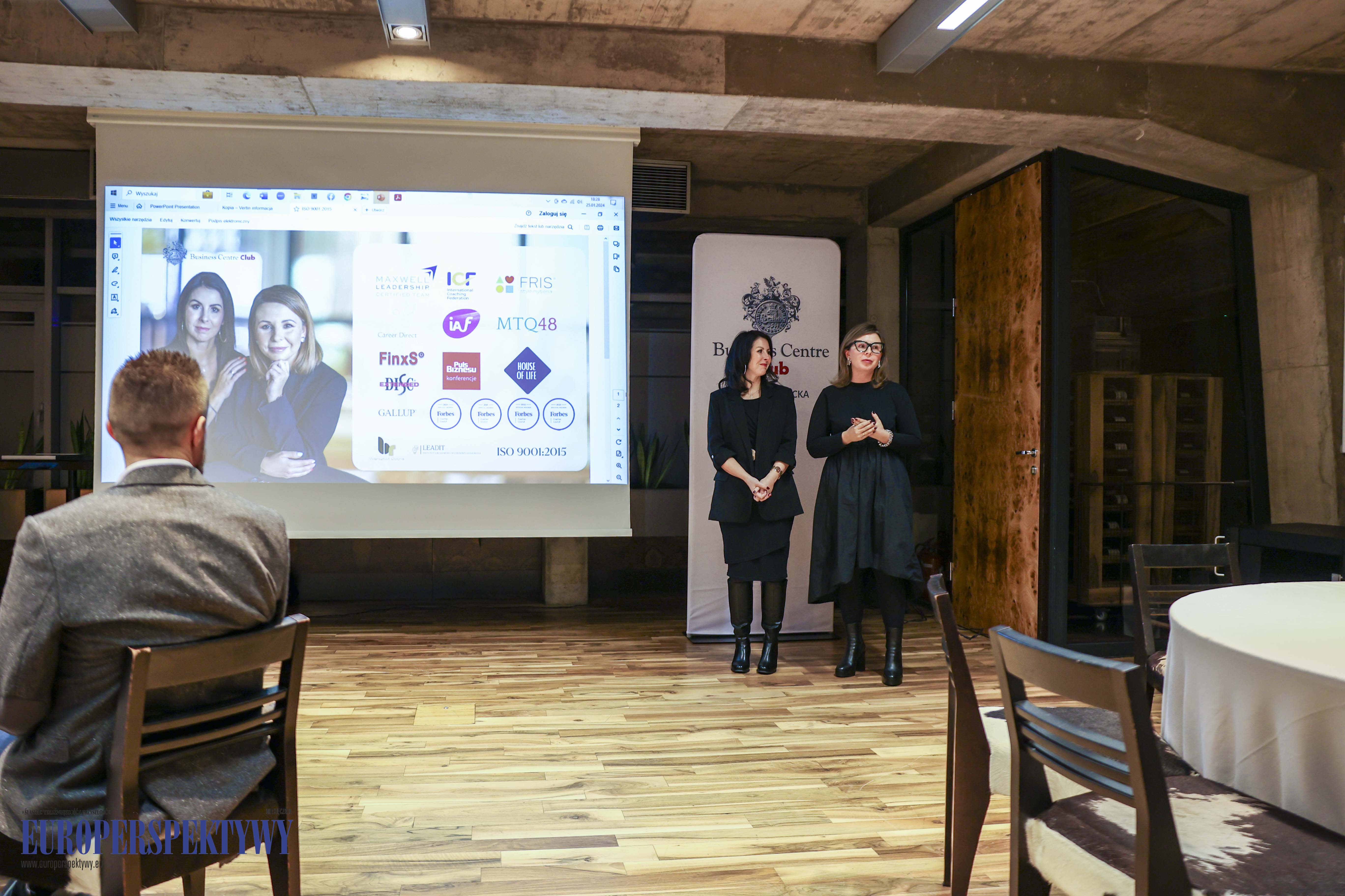 Europerspektywy Loża Katowicka BCC spotkanie w Hotel Monopol