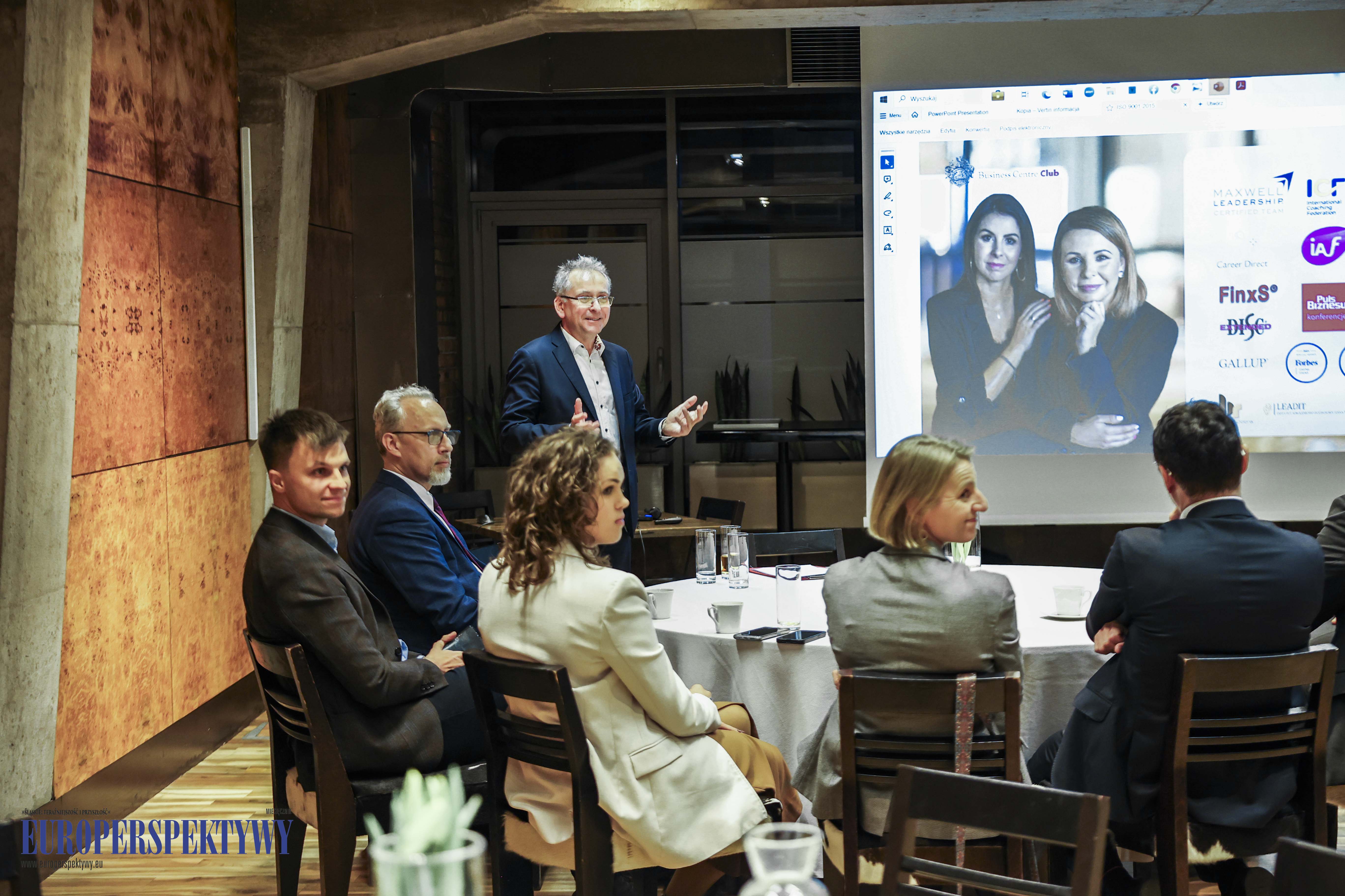 Europerspektywy Loża Katowicka BCC spotkanie w Hotel Monopol