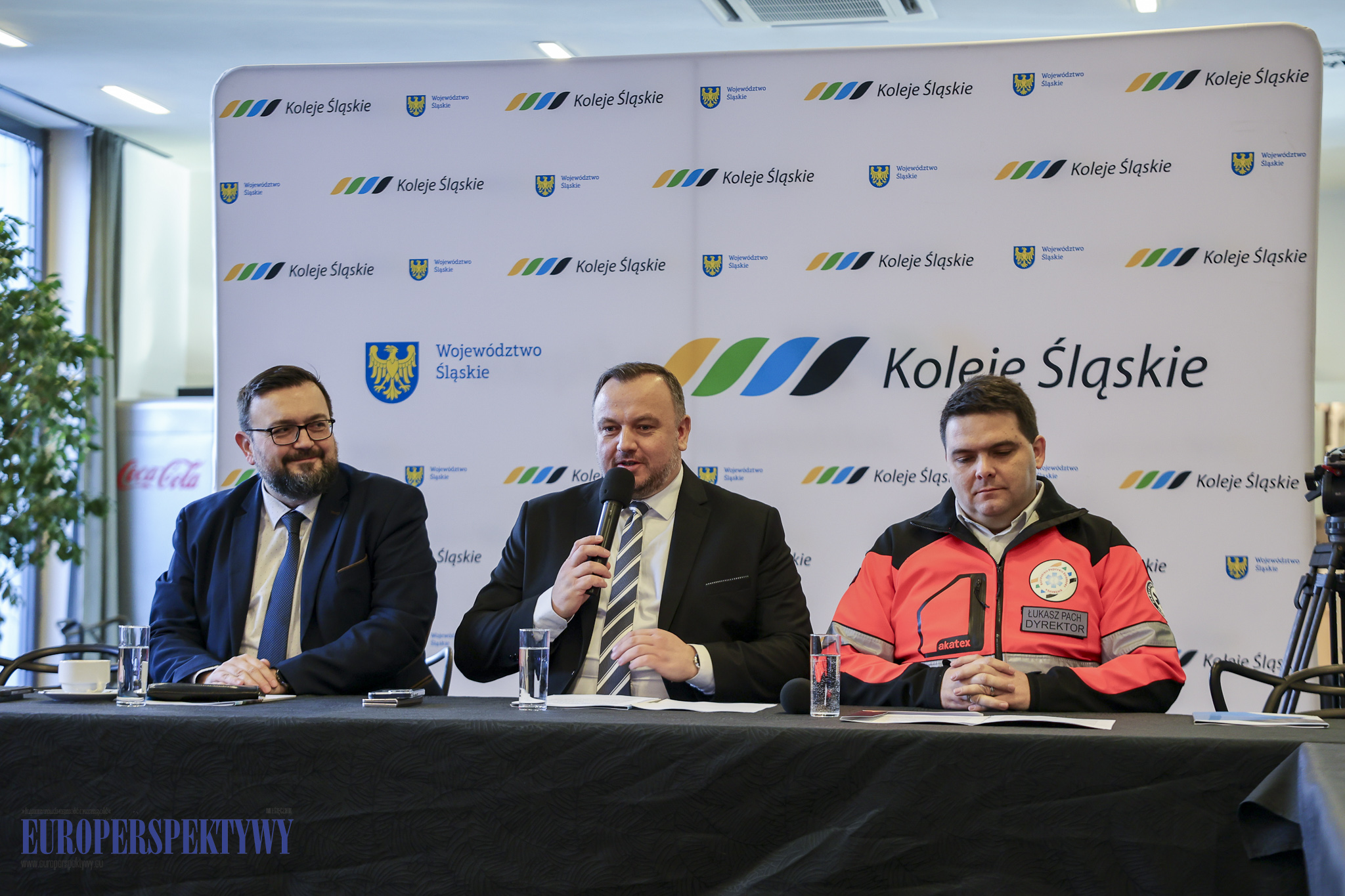 Europerspektywy Koleje Śląskie - śniadanie prasowe