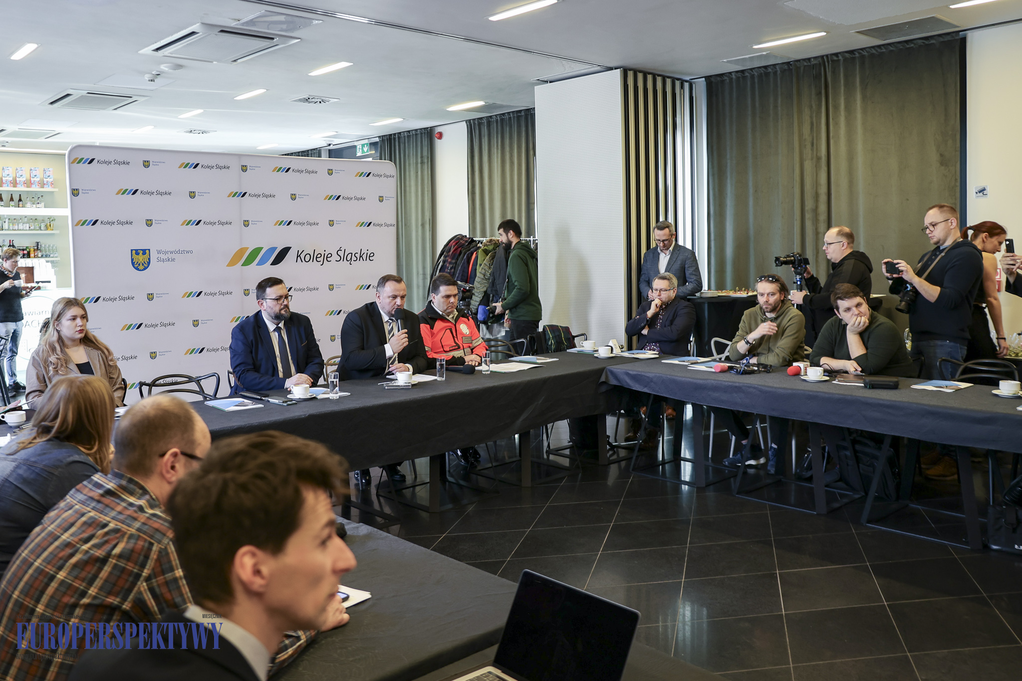 Europerspektywy Koleje Śląskie - śniadanie prasowe