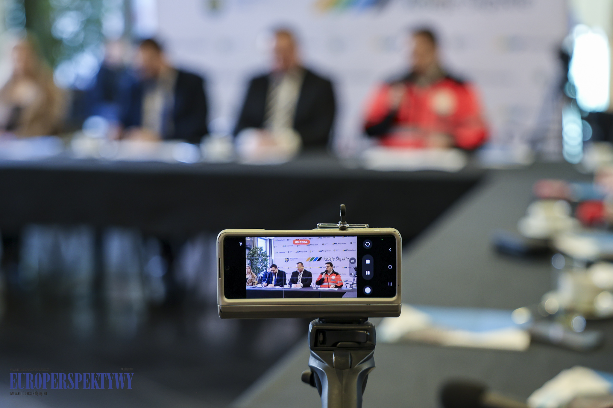 Europerspektywy Koleje Śląskie - śniadanie prasowe