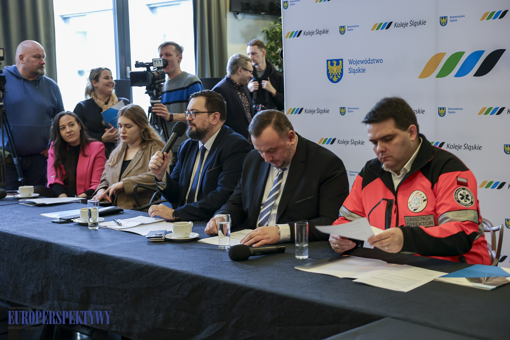 Europerspektywy Koleje Śląskie - śniadanie prasowe