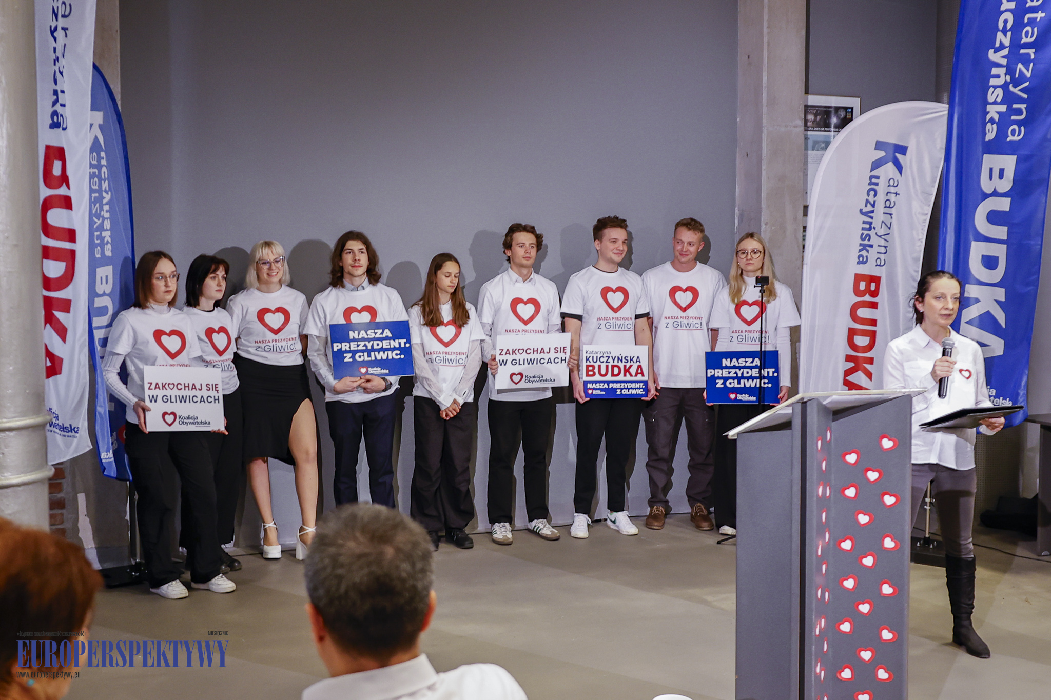 _MGL7816 Europerspektywy Katarzyna Kuczyńska-Budka - zaprezentowała zespół