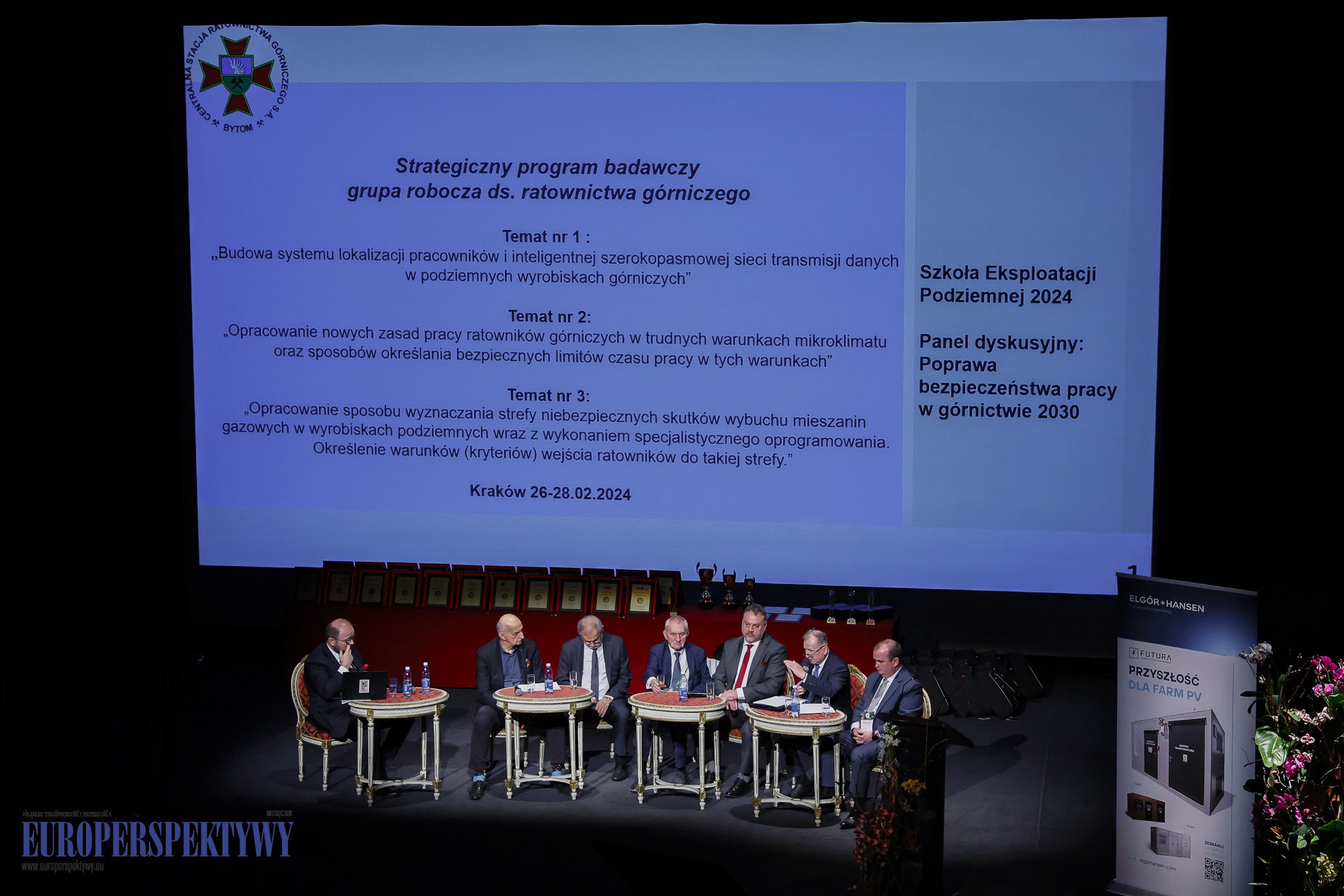 Europerspektywy 33. Szkoła Eksploatacji Podziemnej