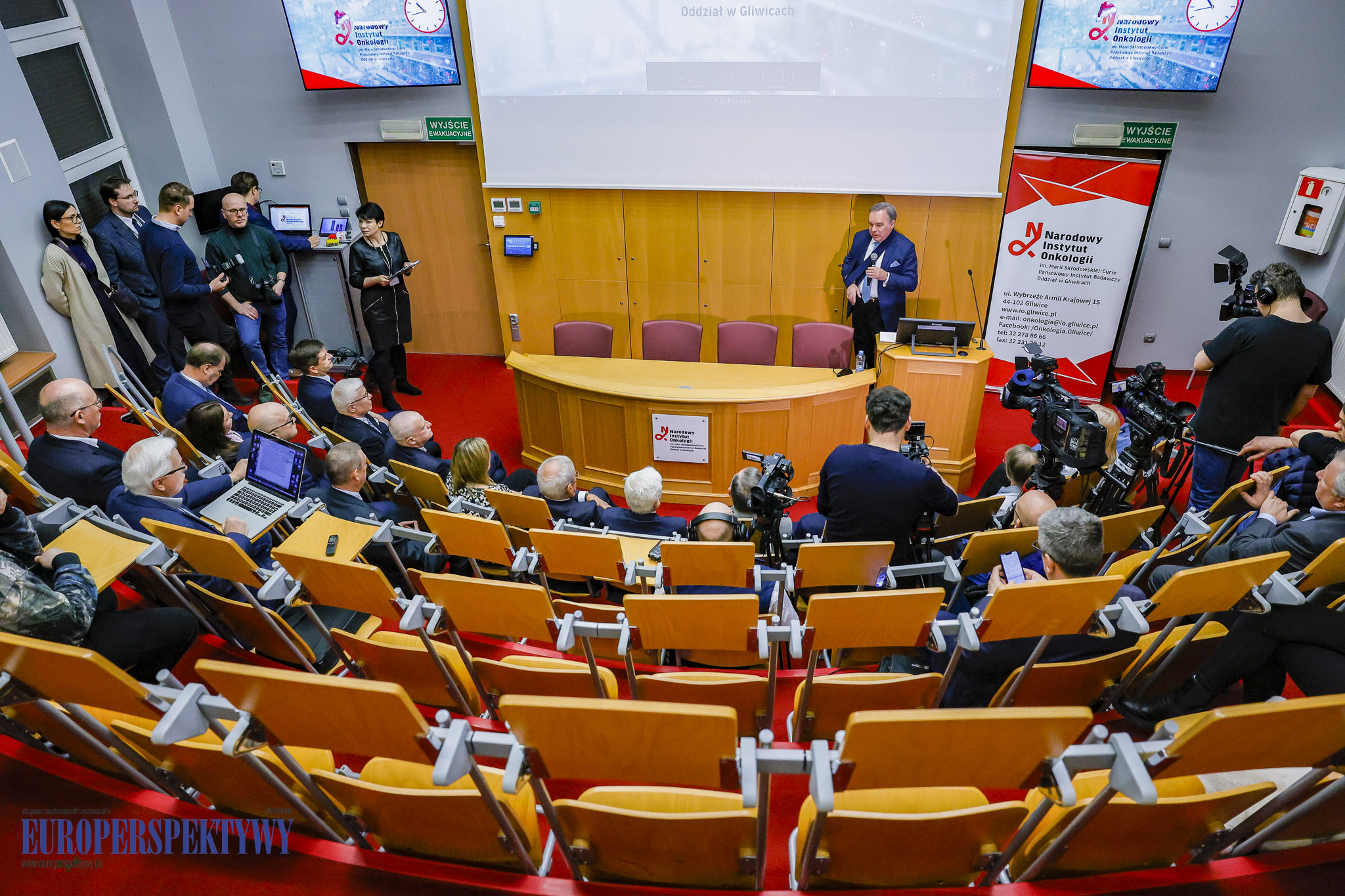 _MG_4123 Europerspektywy Narodowy Instytut Onkologii w Gliwicach: omówienie projektów