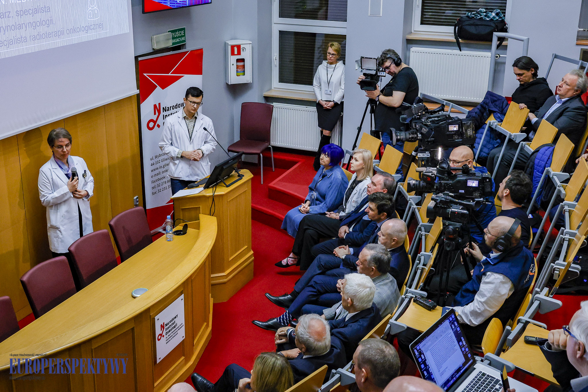 _MG_4305 Europerspektywy Narodowy Instytut Onkologii w Gliwicach: omówienie projektów