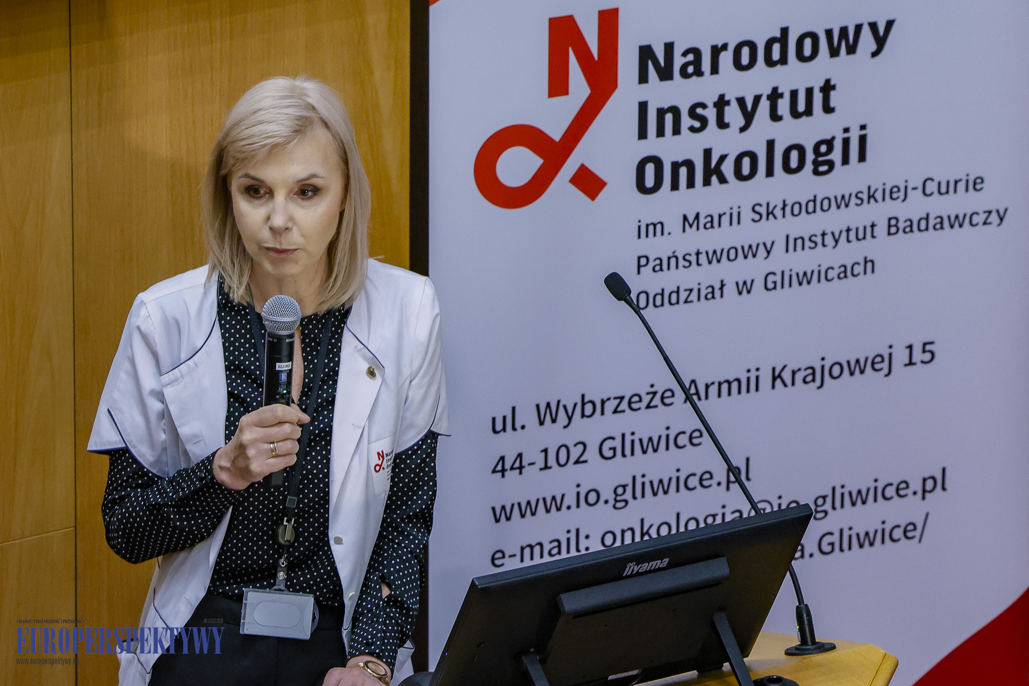 _MG_4441 Europerspektywy Narodowy Instytut Onkologii w Gliwicach: omówienie projektów