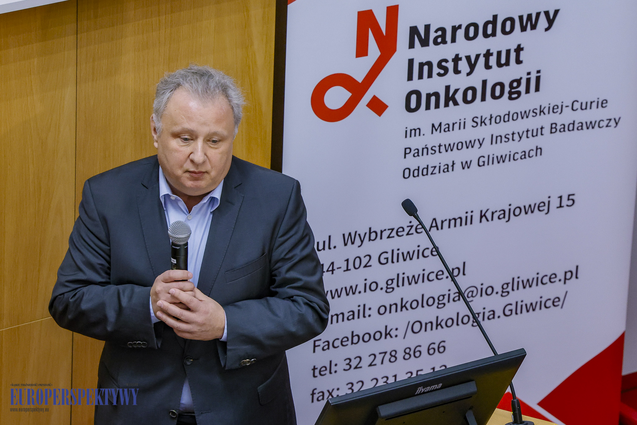 _MG_4547 Europerspektywy Narodowy Instytut Onkologii w Gliwicach: omówienie projektów