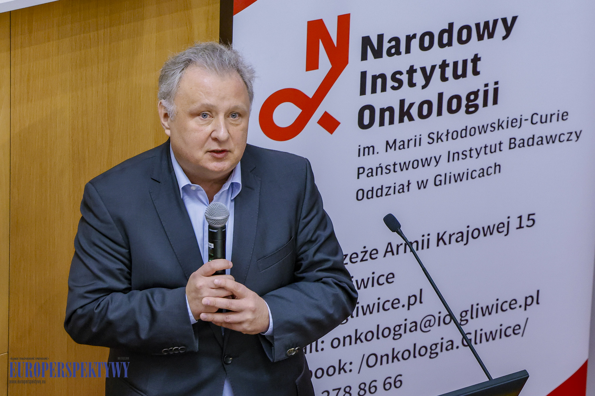 _MG_4582 Europerspektywy Narodowy Instytut Onkologii w Gliwicach: omówienie projektów