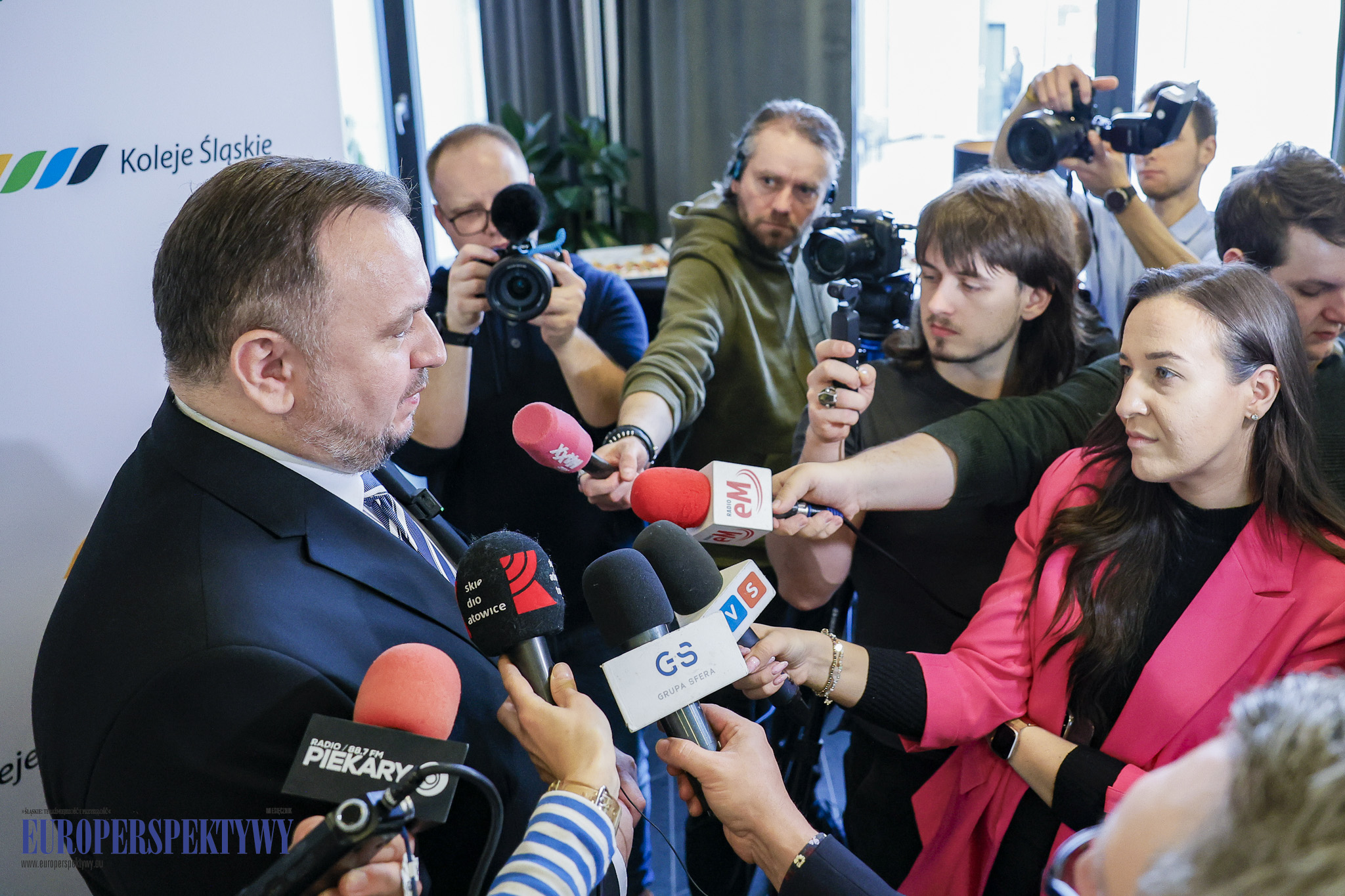 Europerspektywy Koleje Śląskie - śniadanie prasowe