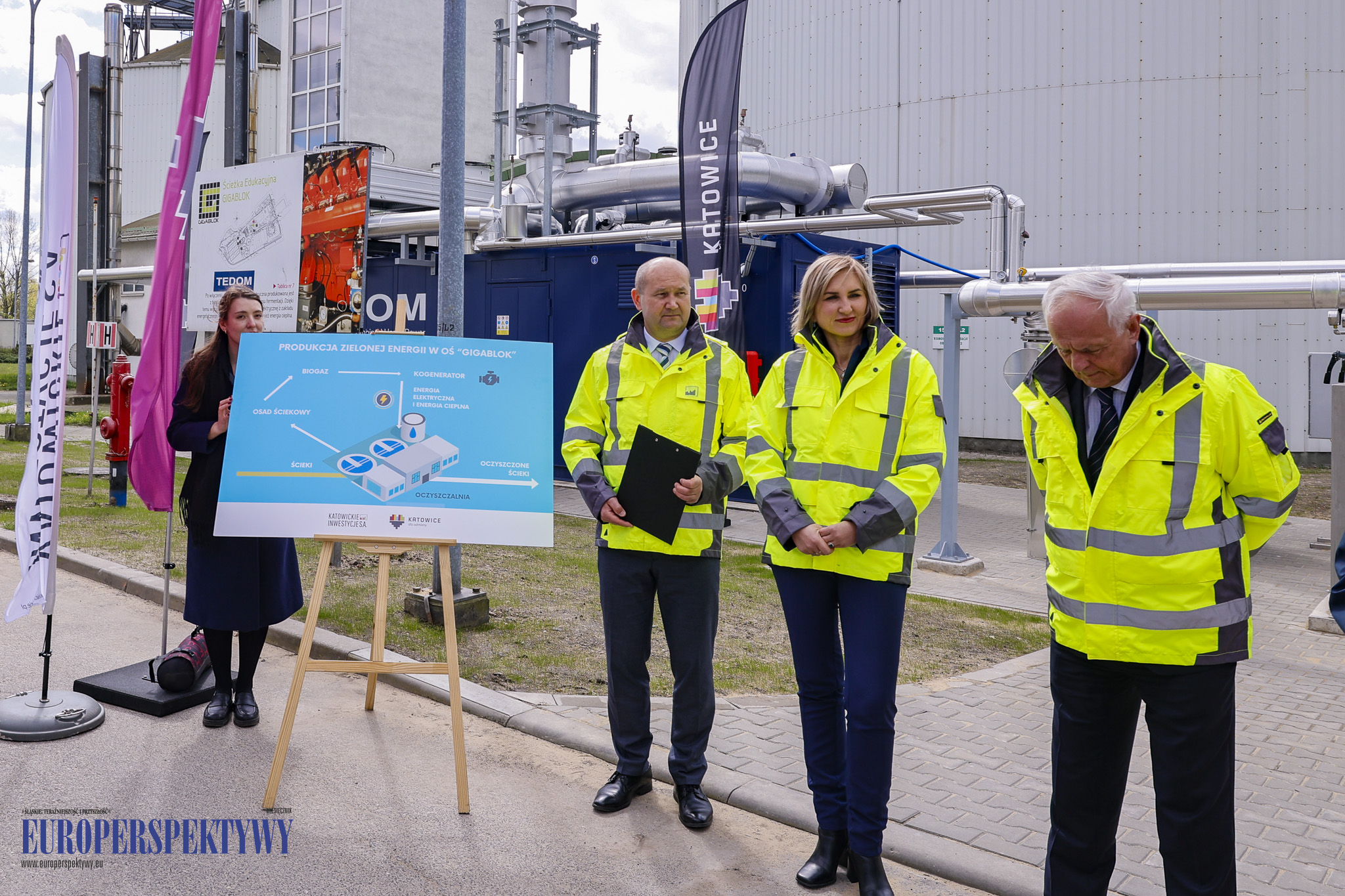 Europerspektywy Gigablok: uruchomienie kogeneratora
