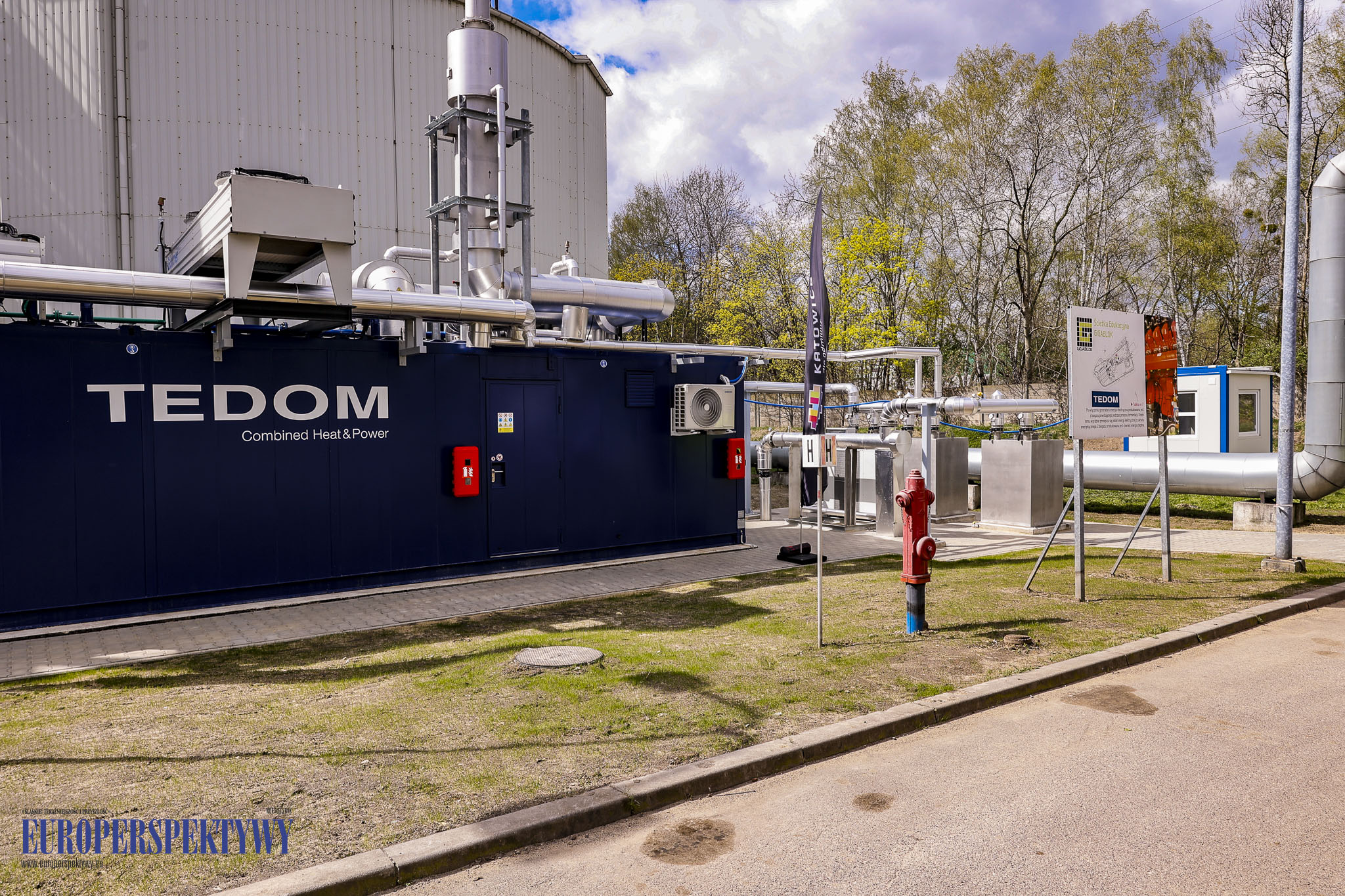 Europerspektywy Gigablok: uruchomienie kogeneratora