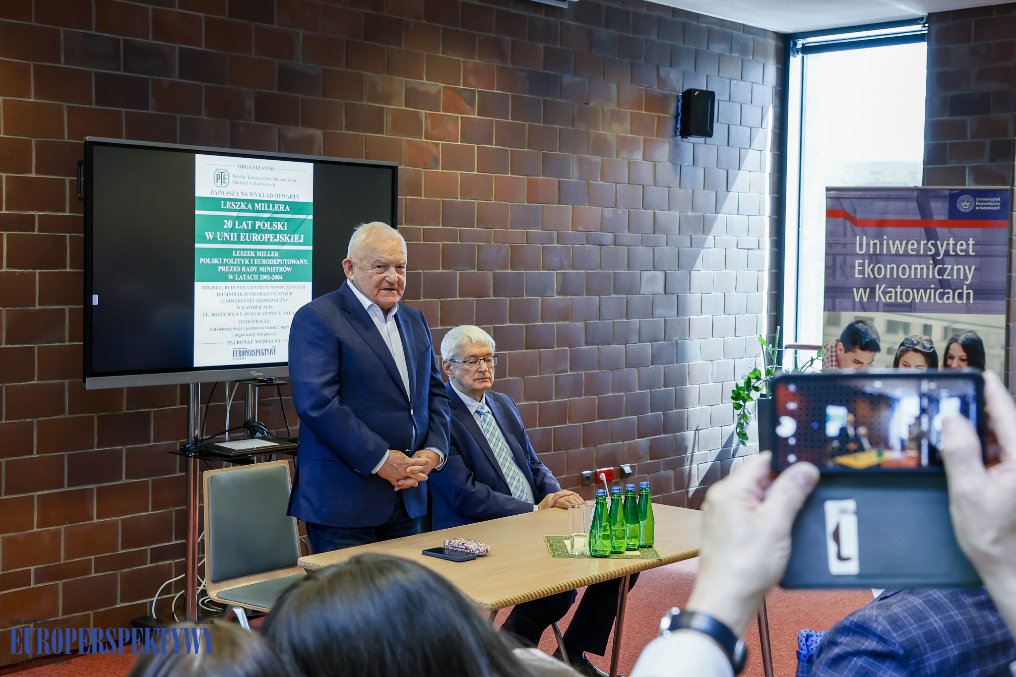 Europerspektywy PTE wykład otwarty Leszka Millera