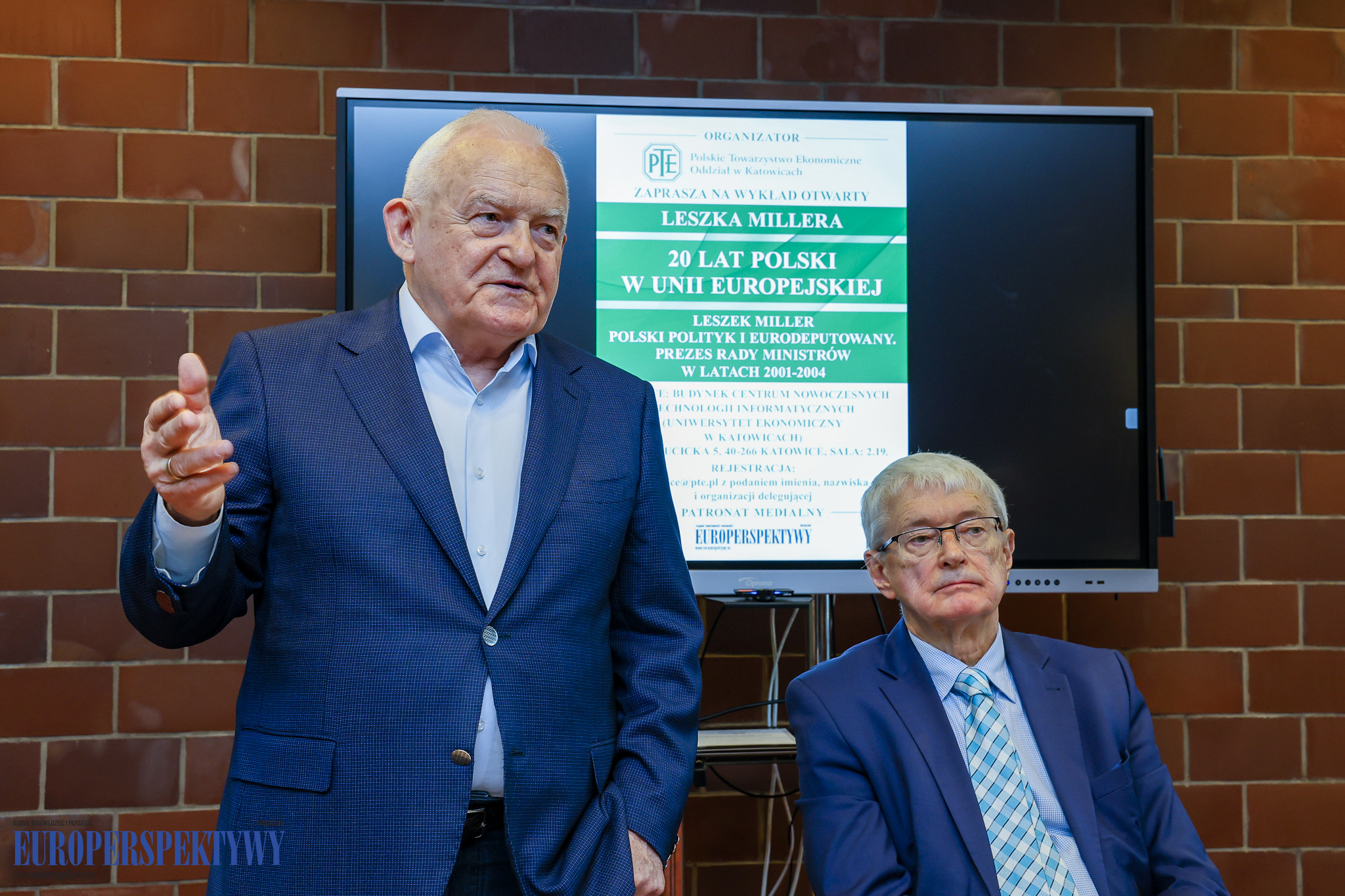 Europerspektywy PTE wykład otwarty Leszka Millera