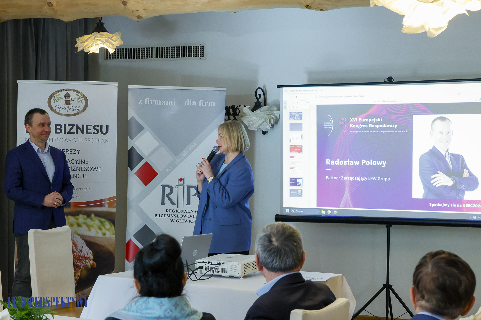 Europerspektywy Kwietniowe Śniadanie Biznesowe RIPH