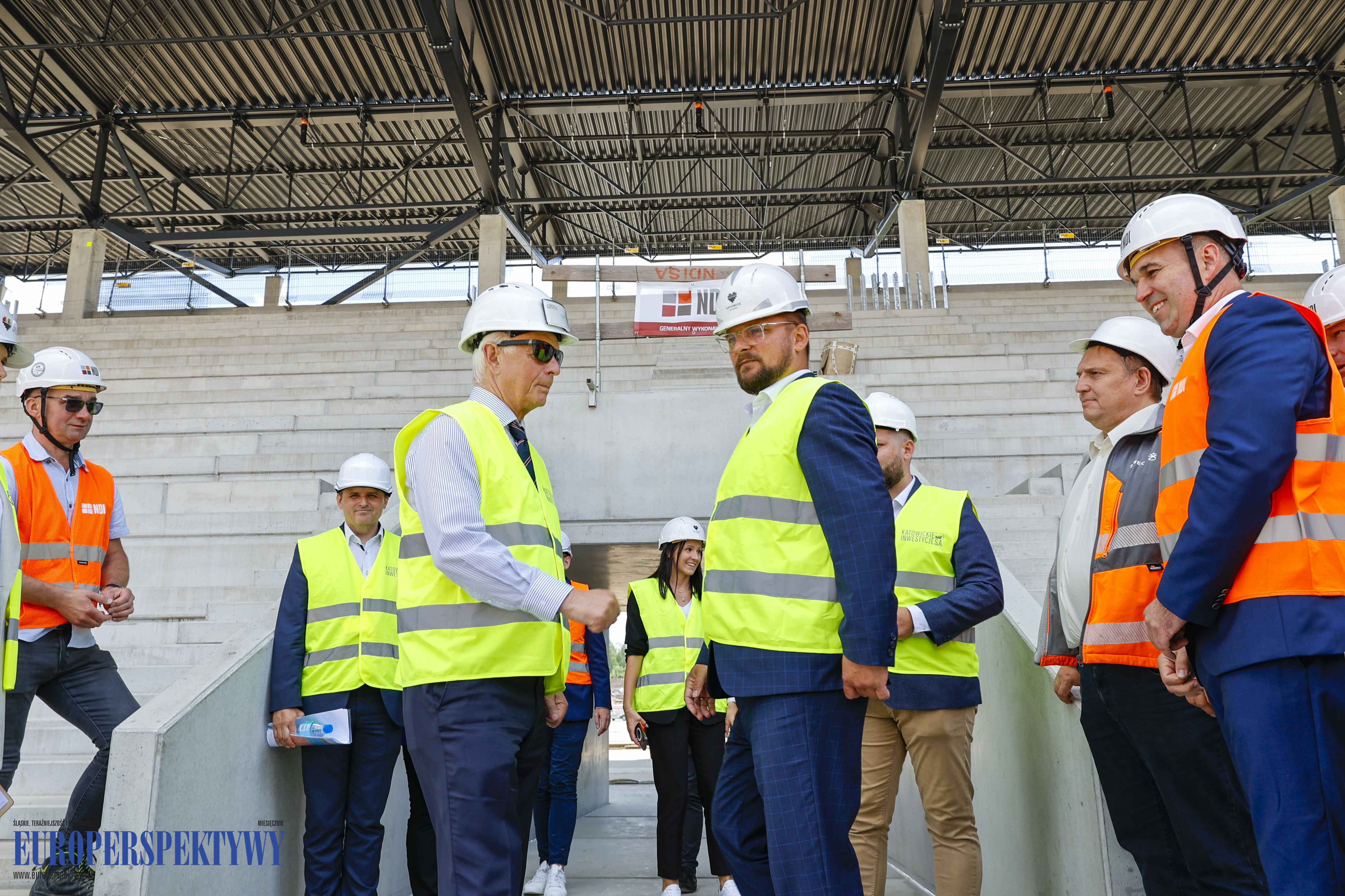 _MGL0465 Europerspektywy Stadion Miejski w Katowicach na finiszu