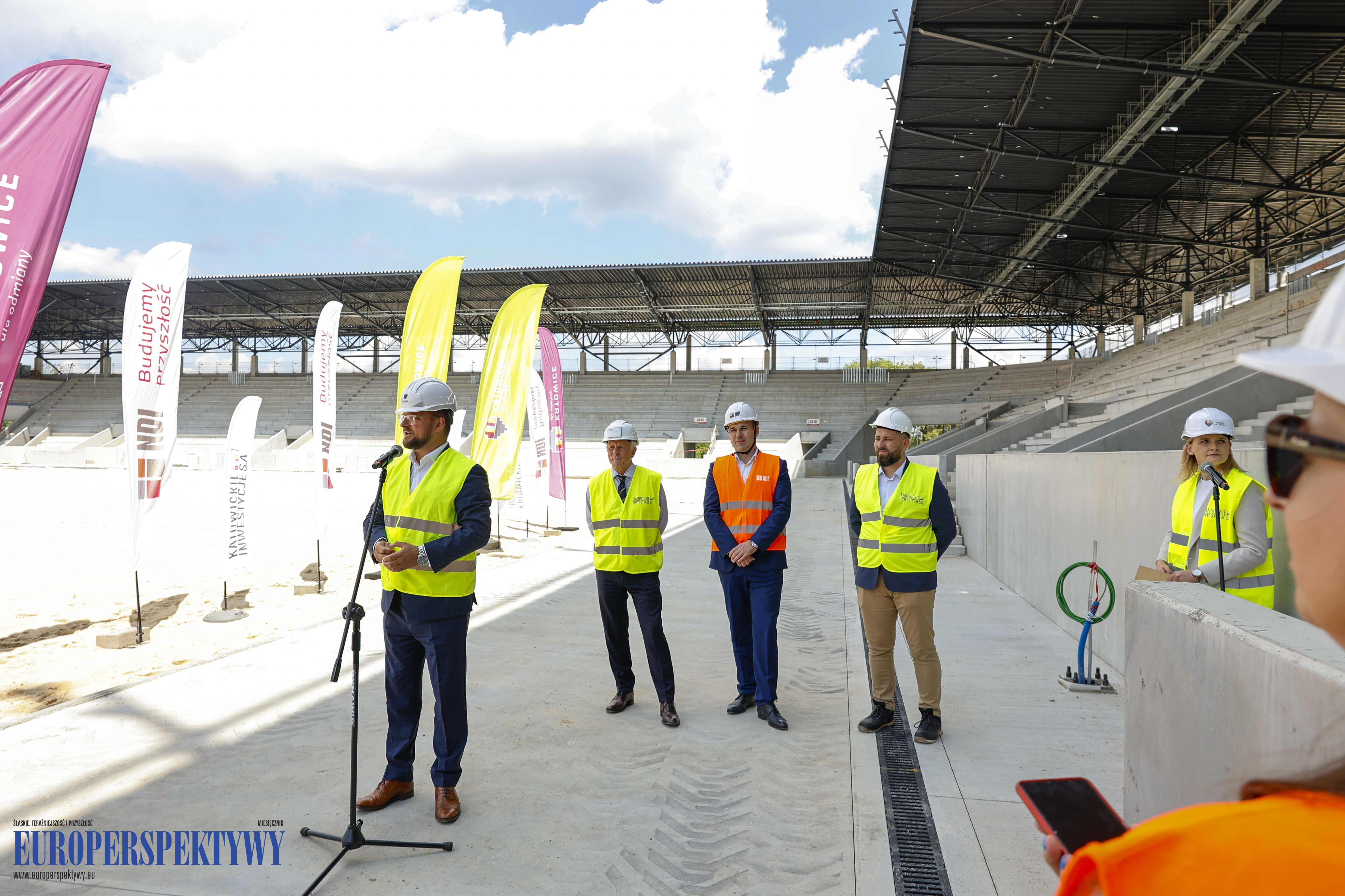 _MGL0491 Europerspektywy Stadion Miejski w Katowicach na finiszu