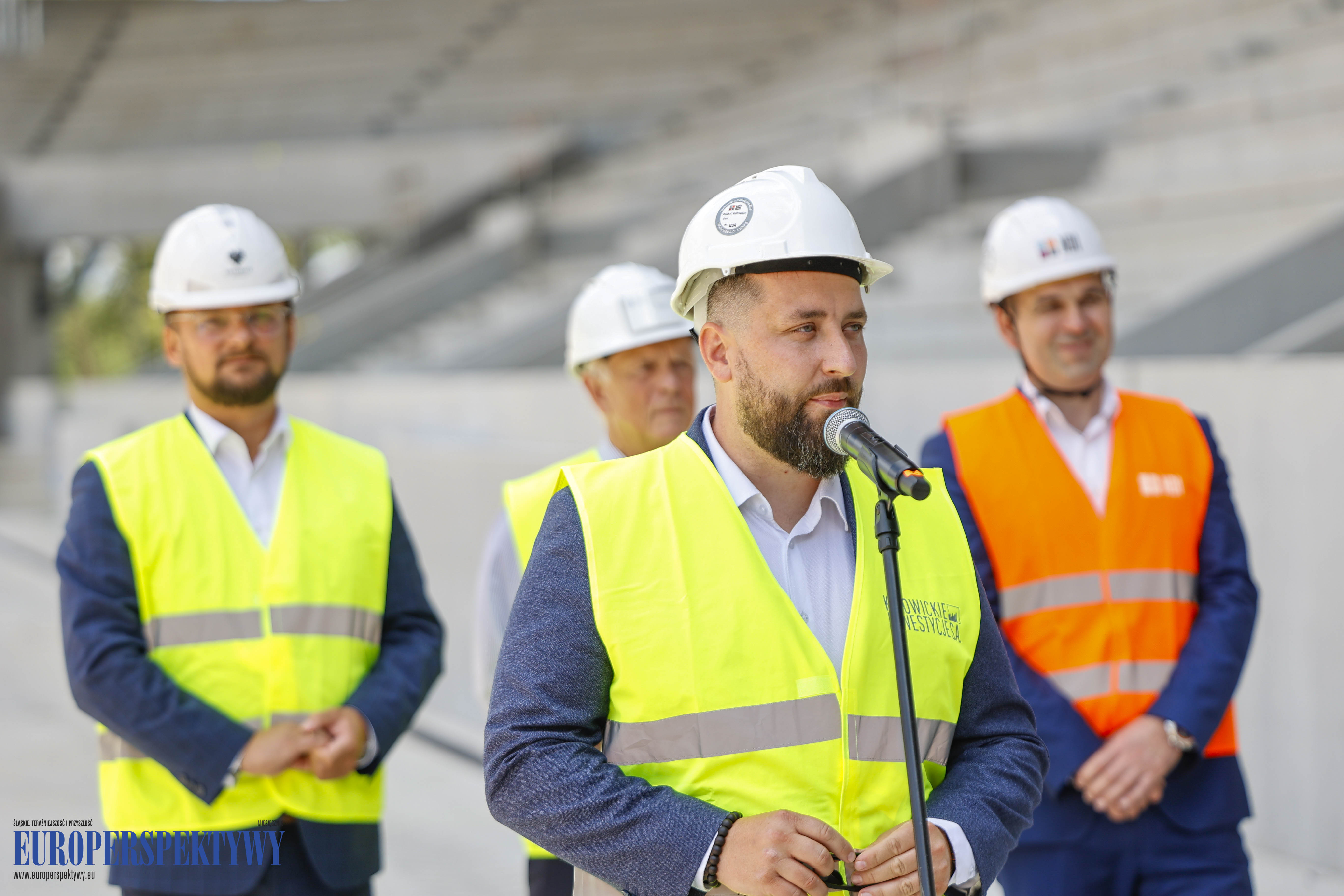 _MGL0598 Europerspektywy Stadion Miejski w Katowicach na finiszu