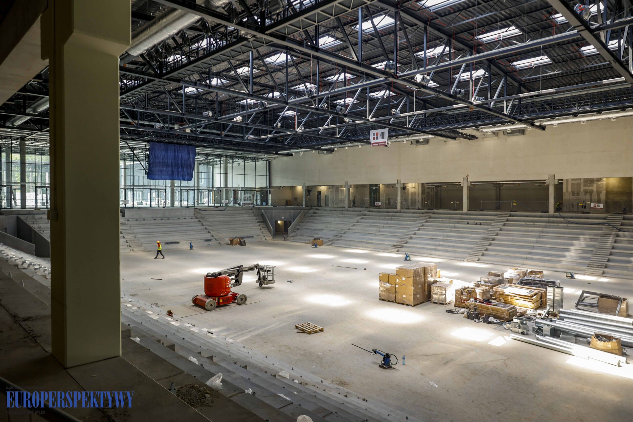 Europerspektywy Stadion Miejski w Katowicach na finiszu