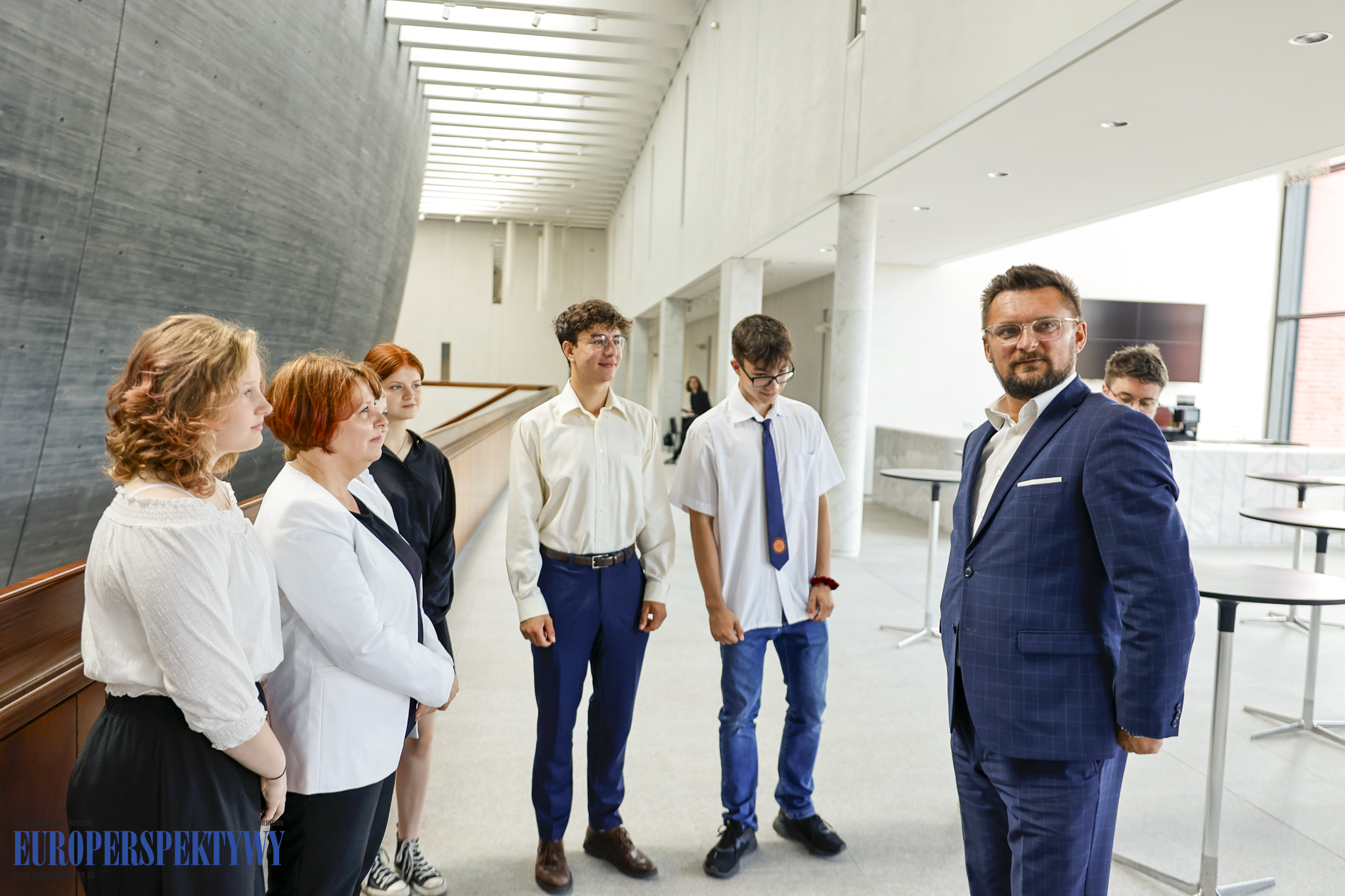 W budynku NOSPR odbyła się konferencja prasowa, w trakcie której przedstawiono artystów tegorocznej edycji koncertu KochamKatowice 2024.